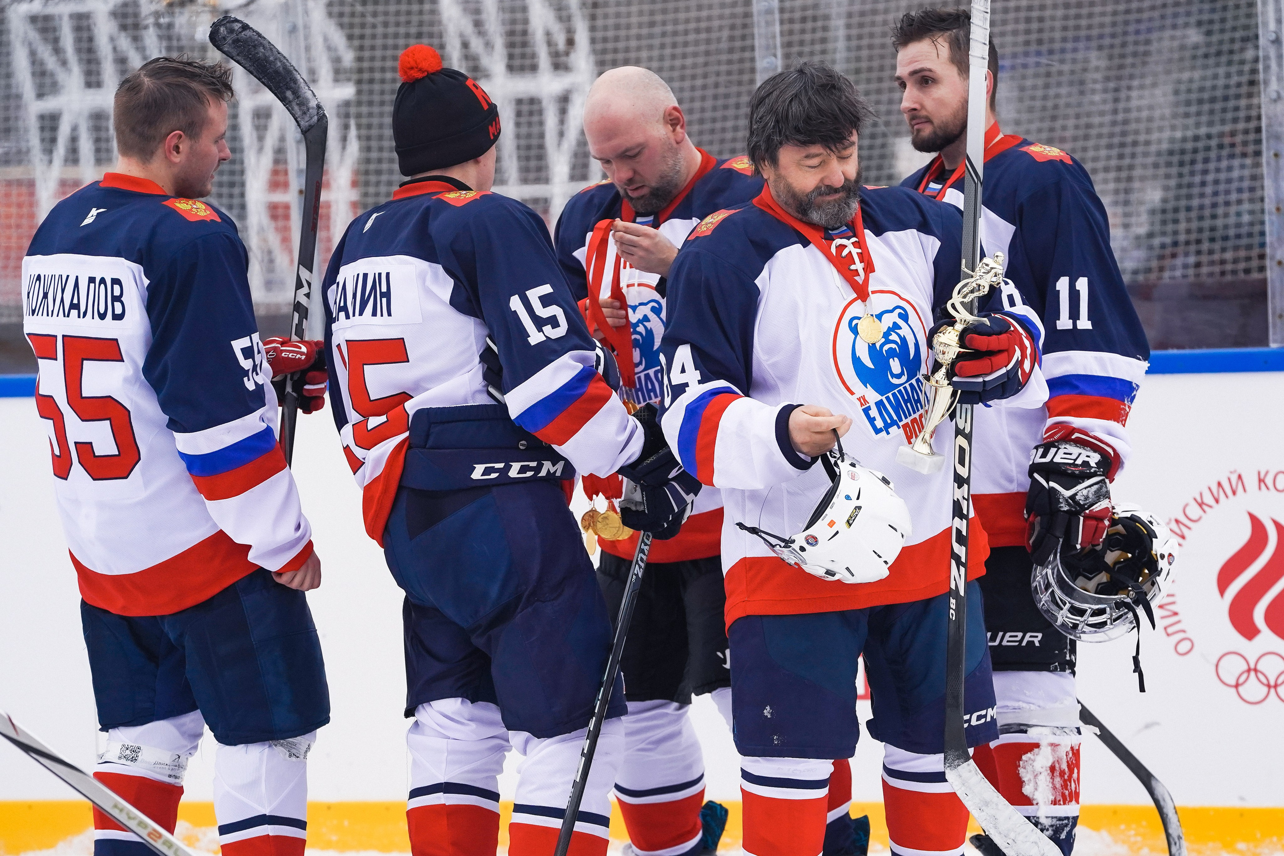 Хоккейный матч на ВДНХ. Анна, фотограф Москва, Зеленоград