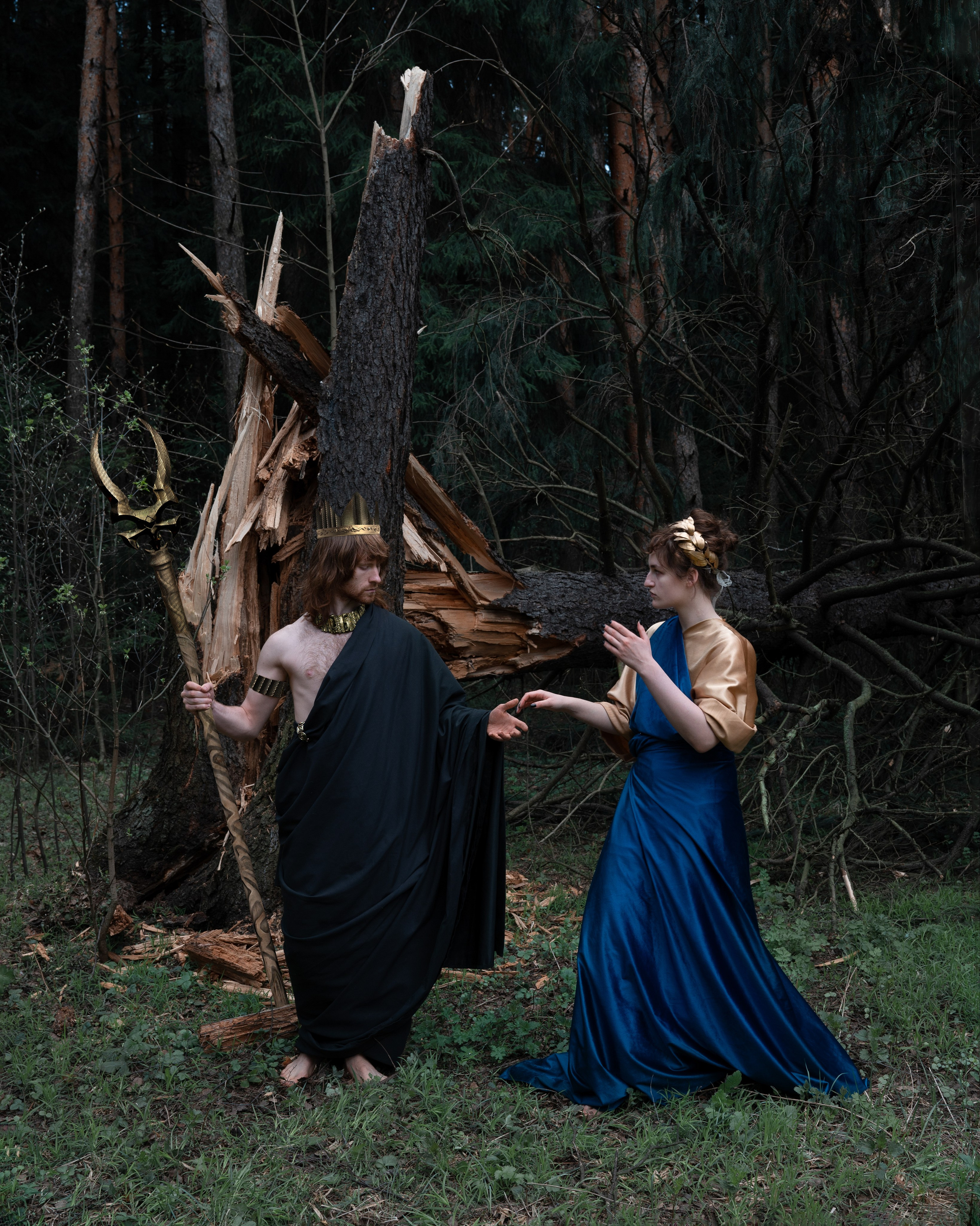 Времена Года. Деметра и Персефона. Анна Новосельцева. Индивидуальные фотосессии в Москве и М.О