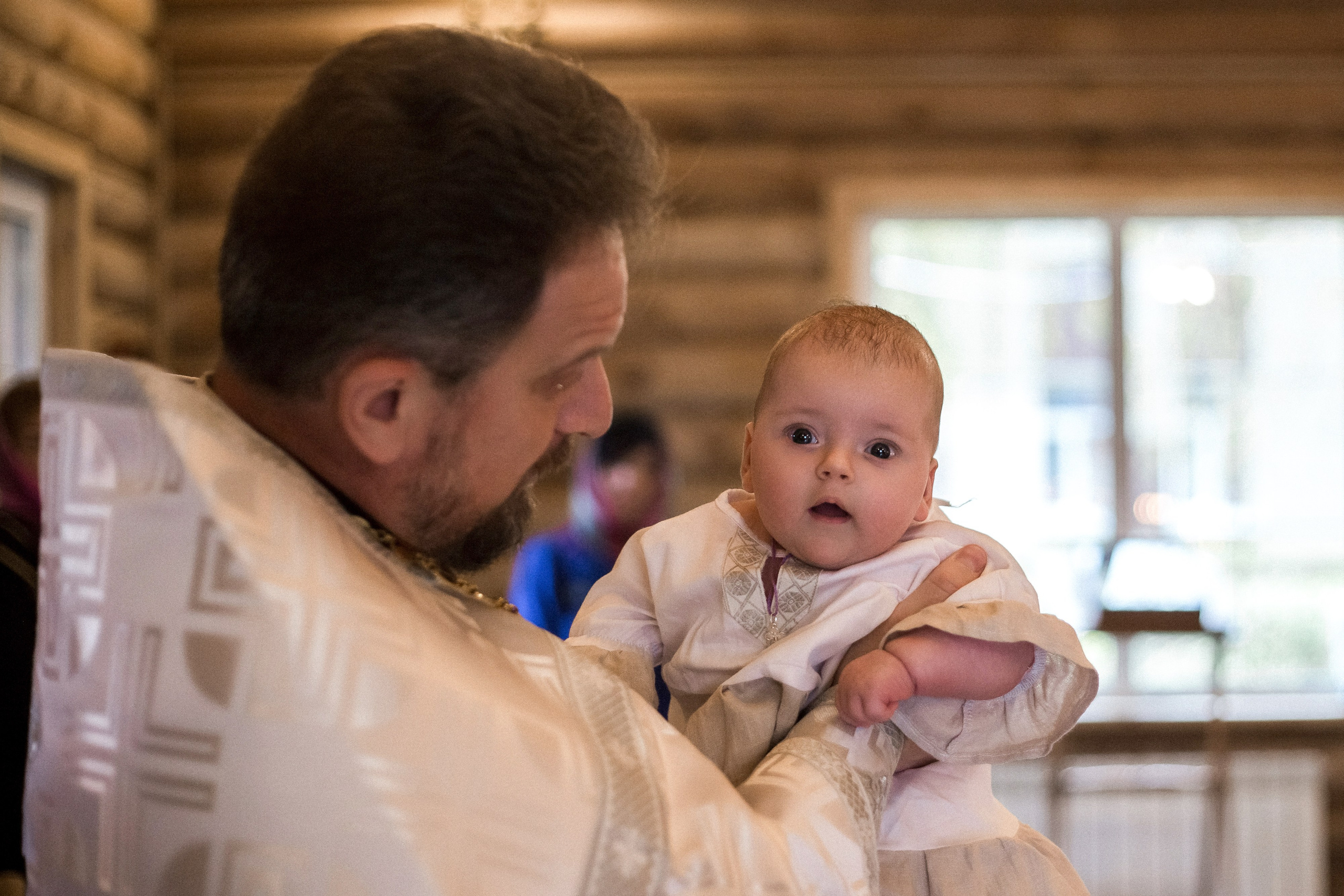 Таинство Крещения Ксении. Портретный, семейный, свадебный фотограф в Брянске Маргарита Василькова