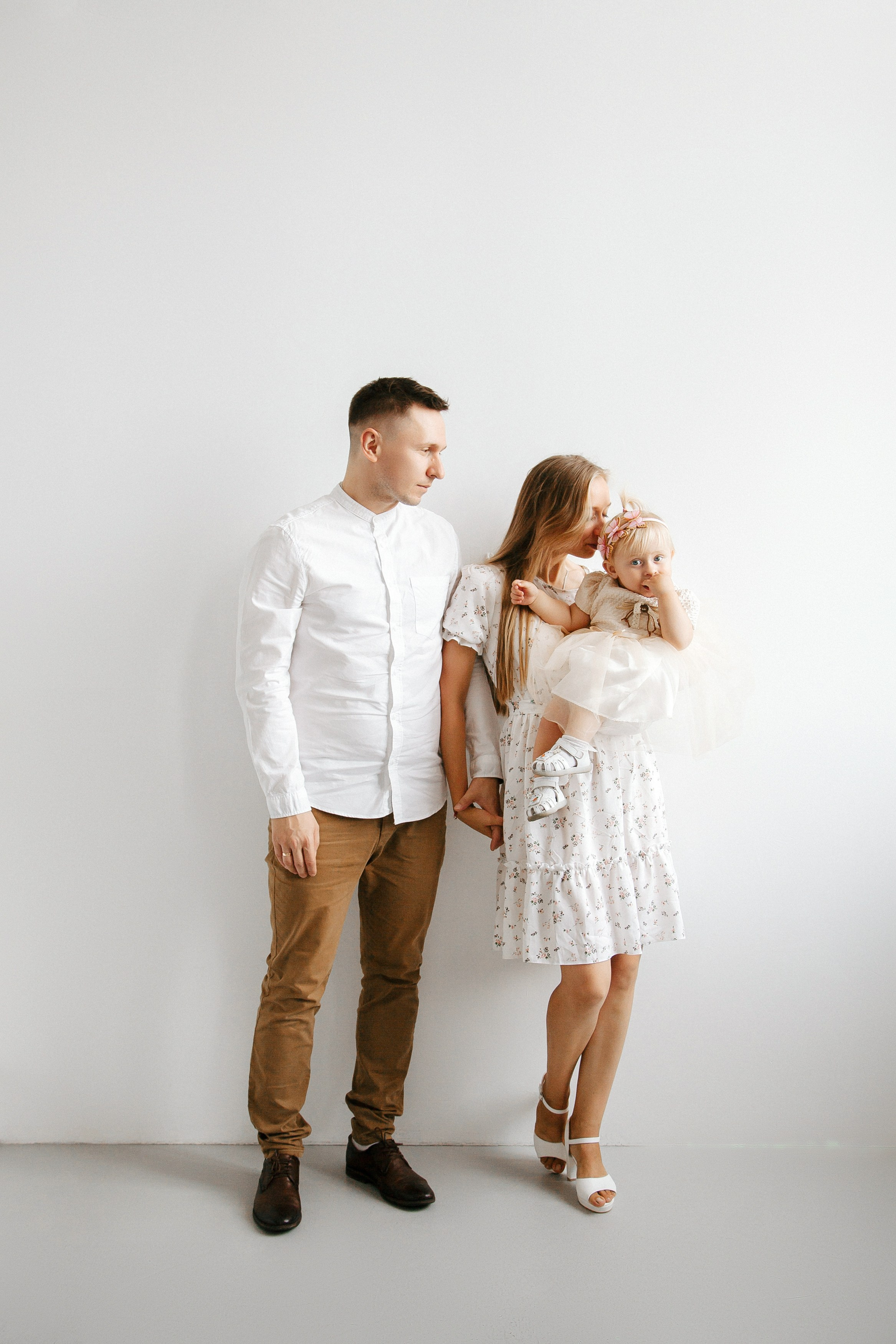 Василий, Надежда и Верочка. Портретный, семейный, свадебный фотограф в Брянске Маргарита Василькова