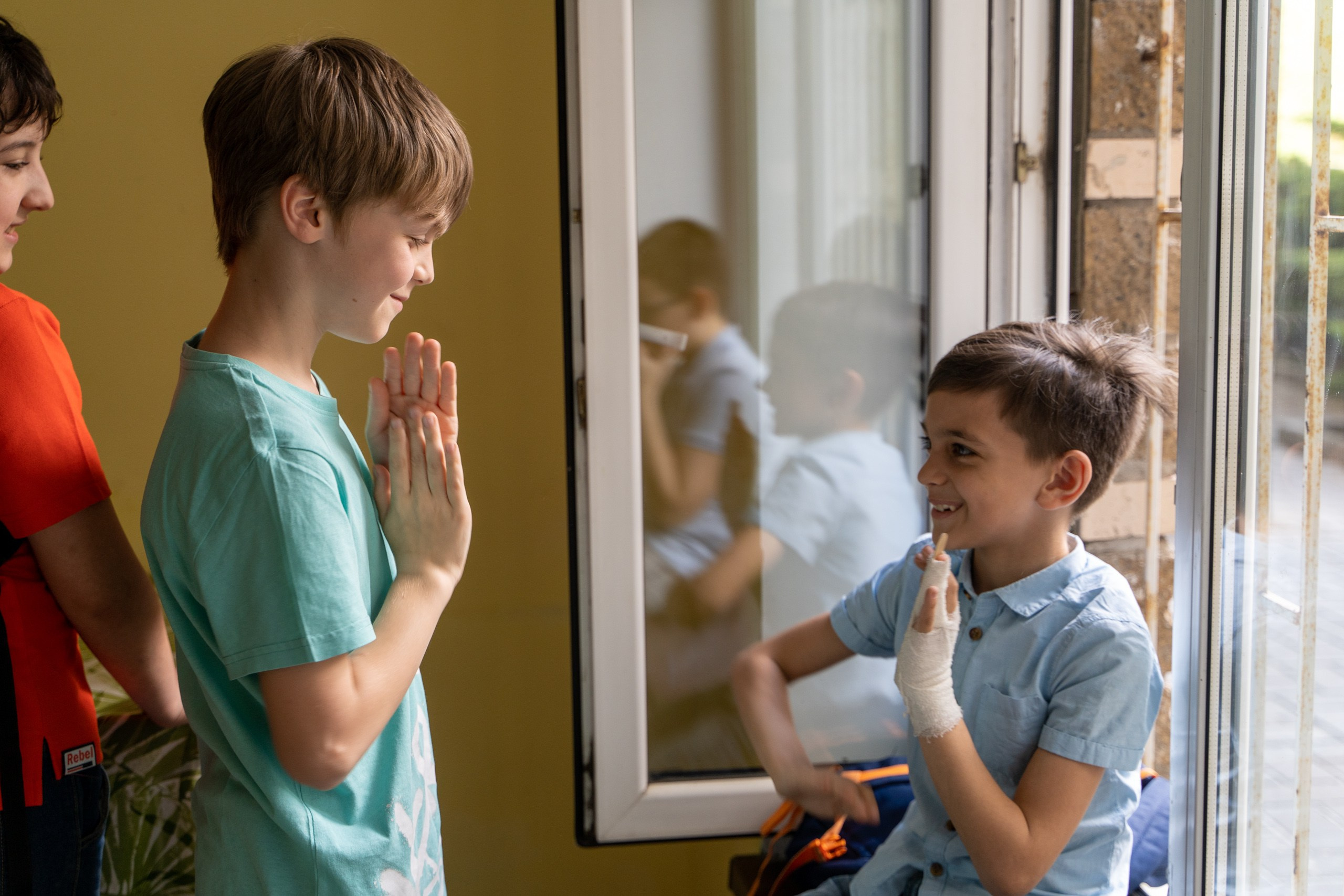 Праздник физики в школе Фрактал. Фотограф в Санкт-Петербурге, фотодни в СПБ