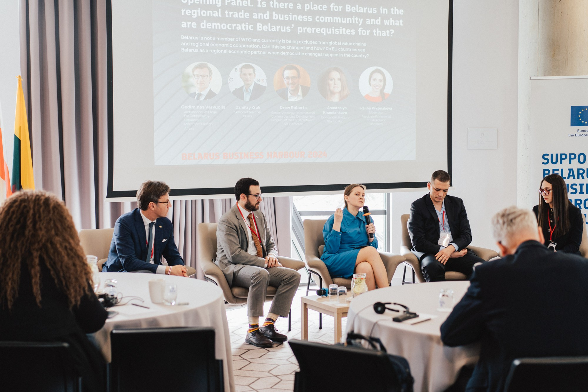3rd Belarusian Business Forum in Vilnius. Photographer in Vilnius