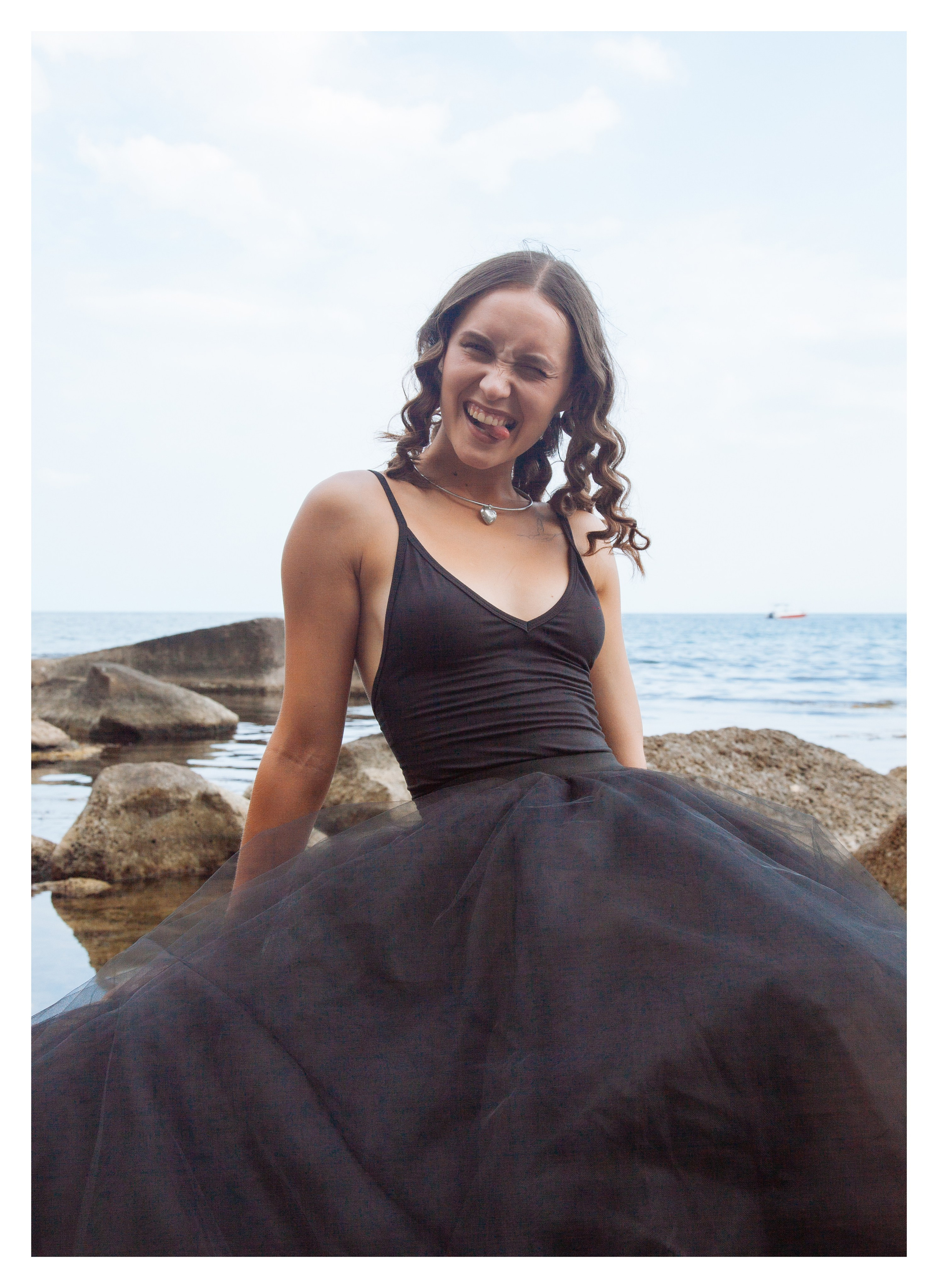 Лиза ЛИСТОПАД. портрет у моря. Фотография, как она есть