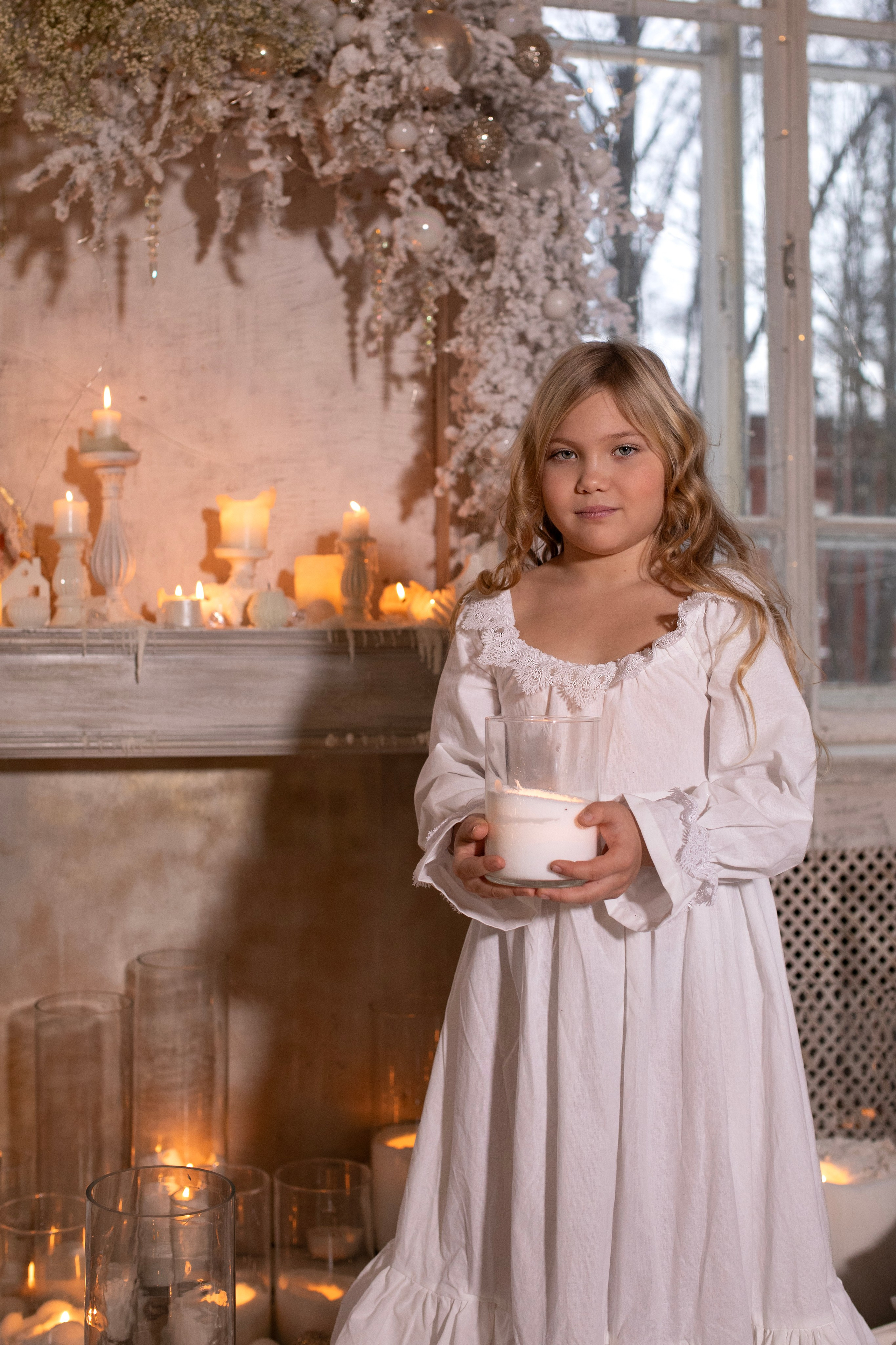 Новогодняя фотосессия Анны с детьми. Арт- фотограф Москва