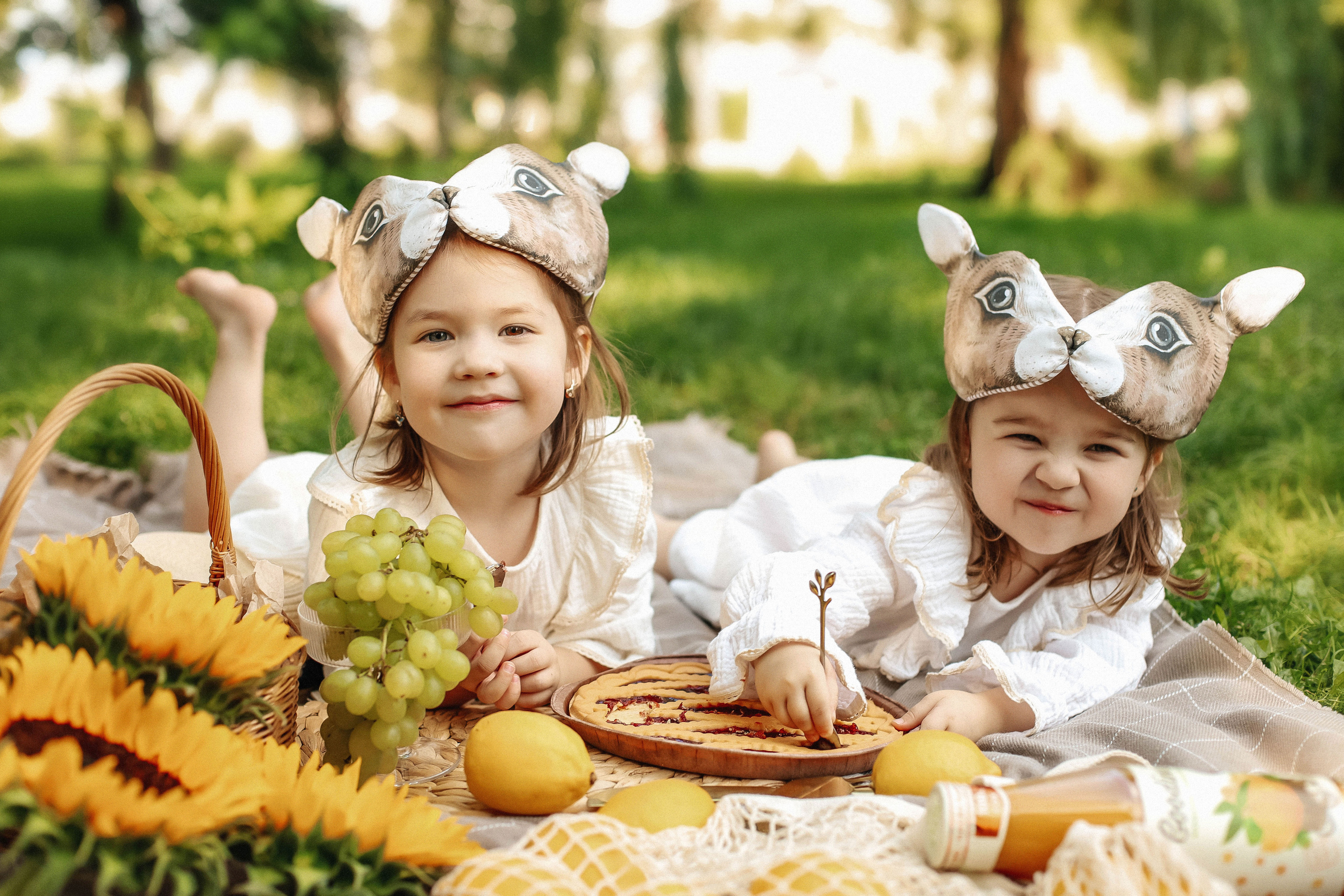 Семейная летняя фотосессия с детьми в Москве. Свадебный и семейный фотограф в Москве
