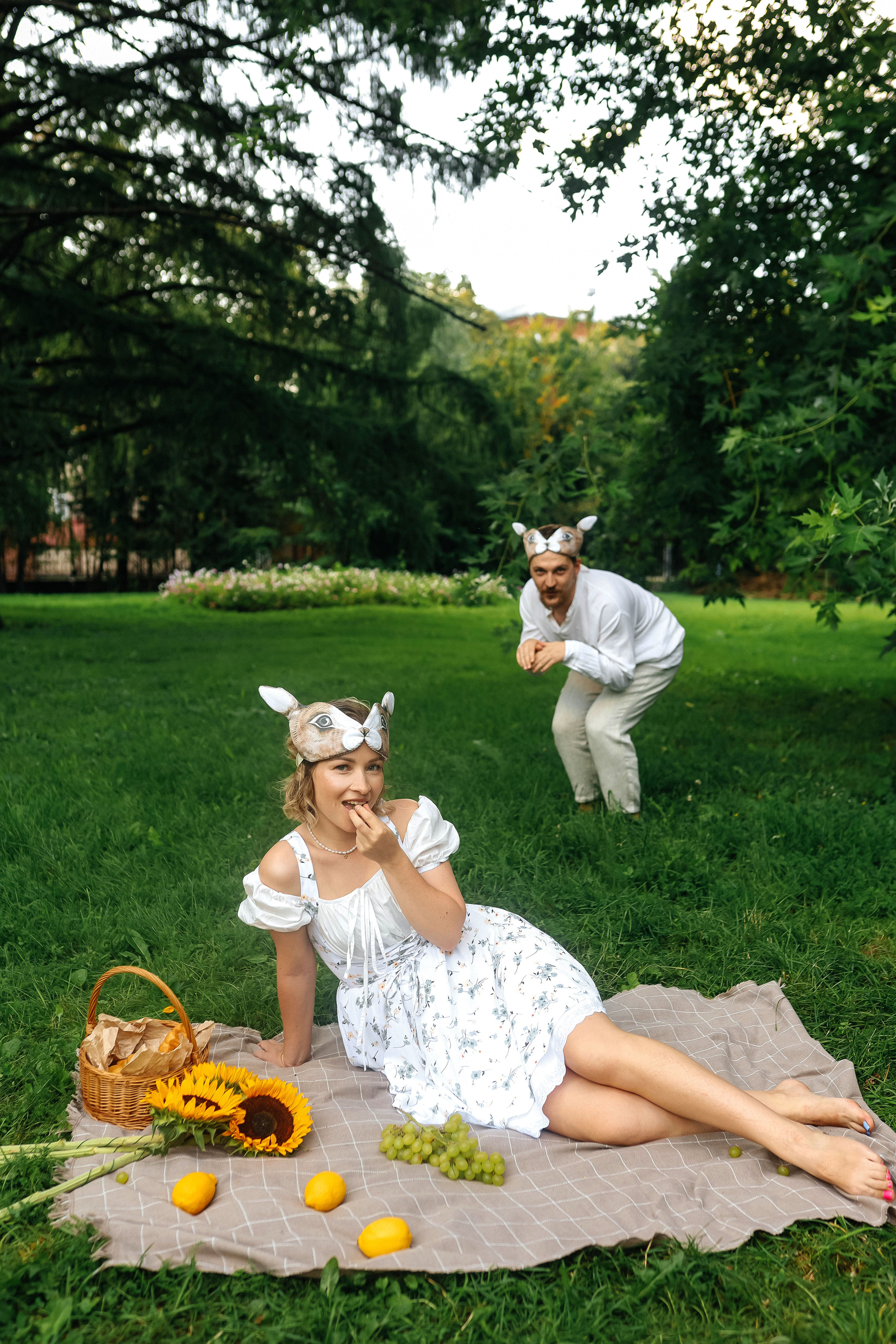 Семейная летняя фотосессия с детьми в Москве. Свадебный и семейный фотограф в Москве