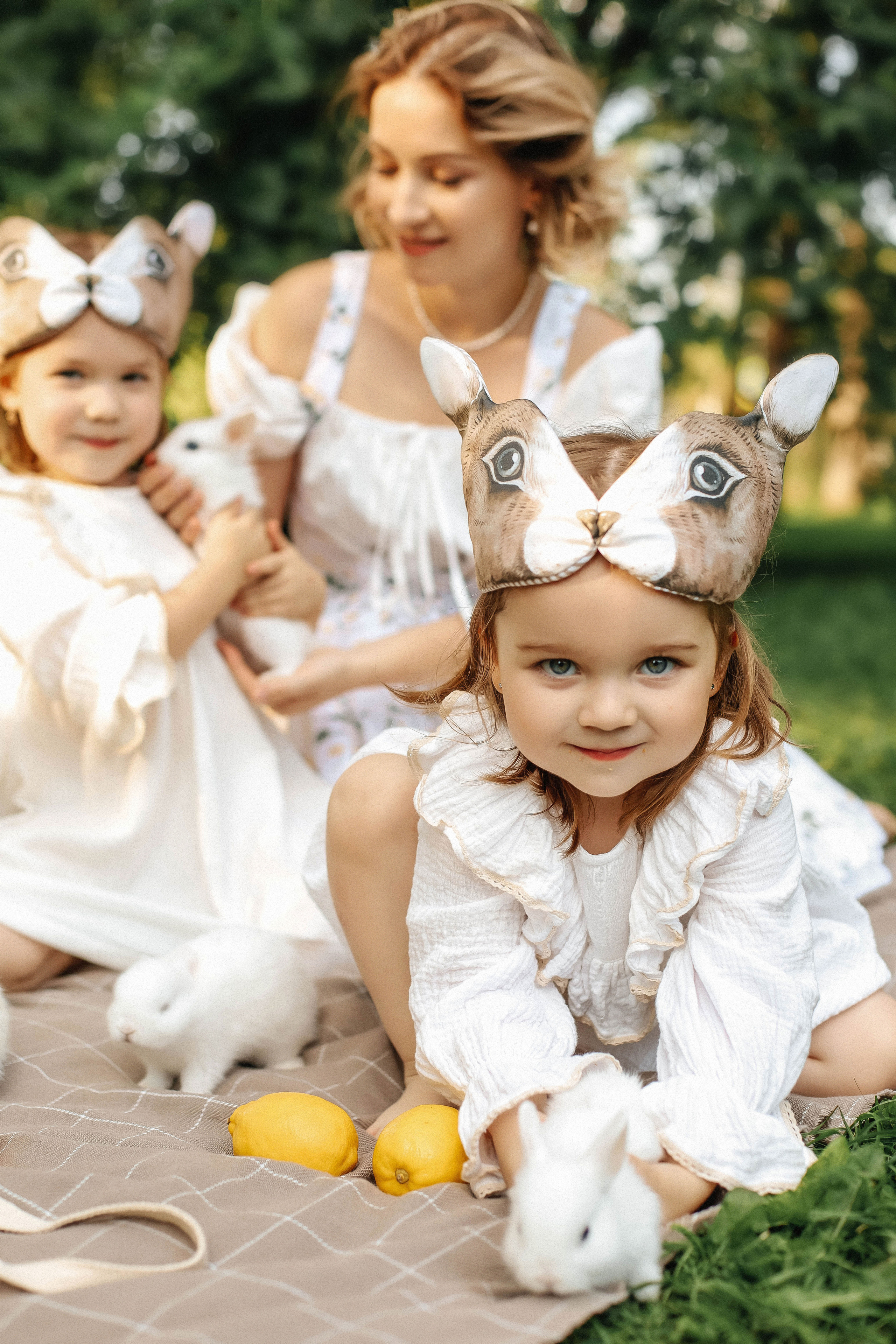 Семейная летняя фотосессия с детьми в Москве. Свадебный и семейный фотограф в Москве