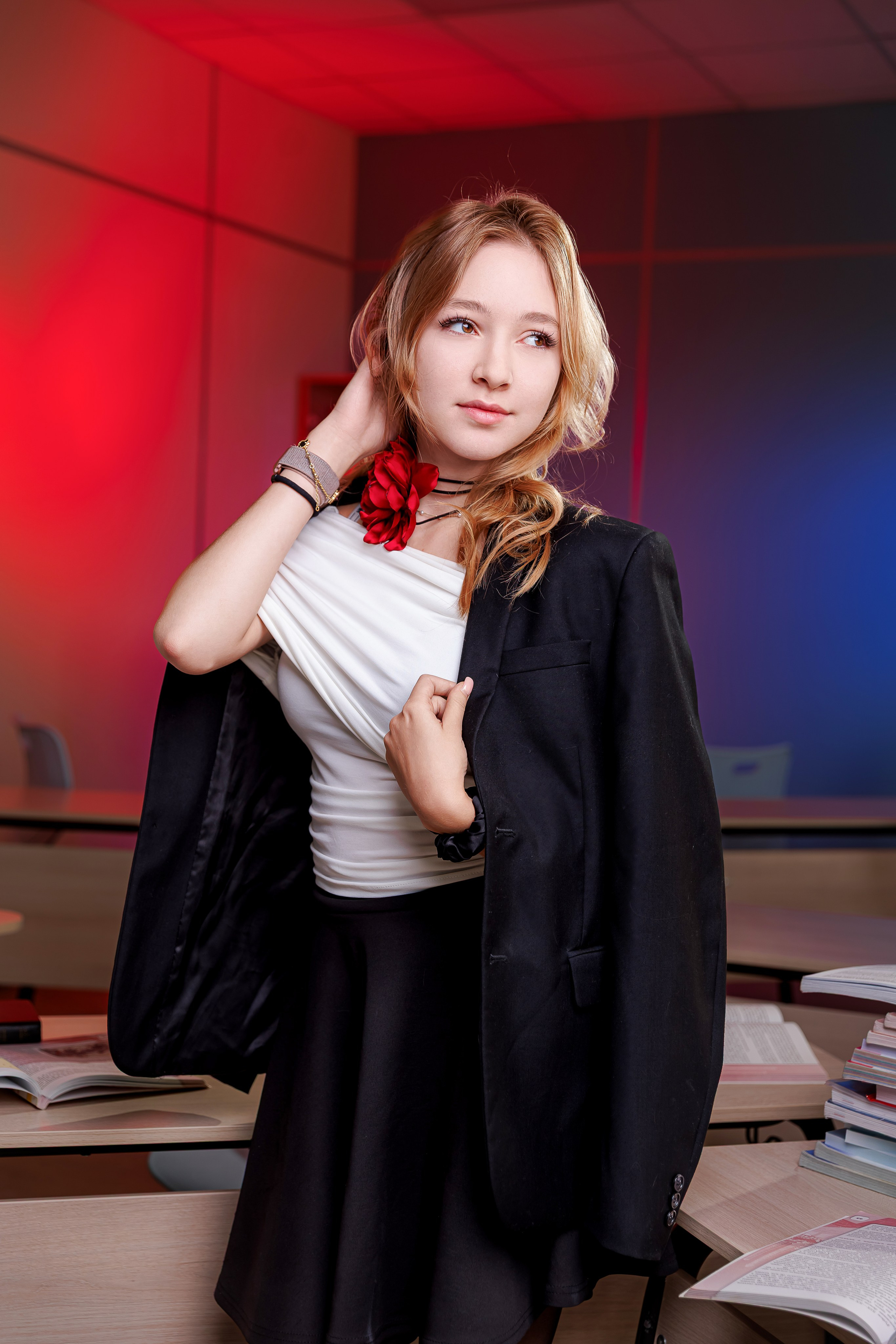 Портреты с цветной подстветкой. Семейный и детский фотограф Комина Елена, Власиха, Одинцово