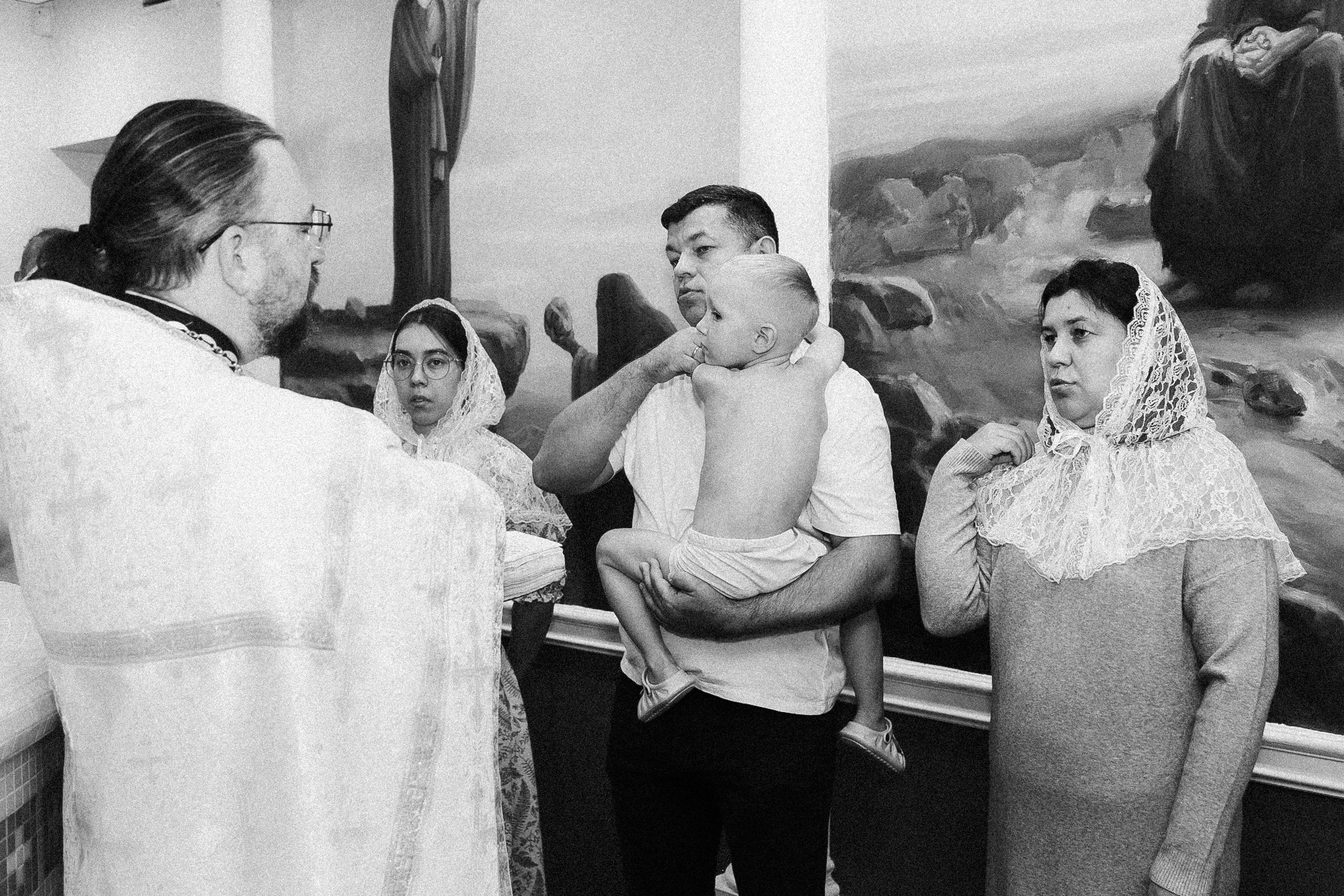 Крещение Мишуты. Семейный фотограф Фотосессия беременности  Екатеринбург Елена Луткова