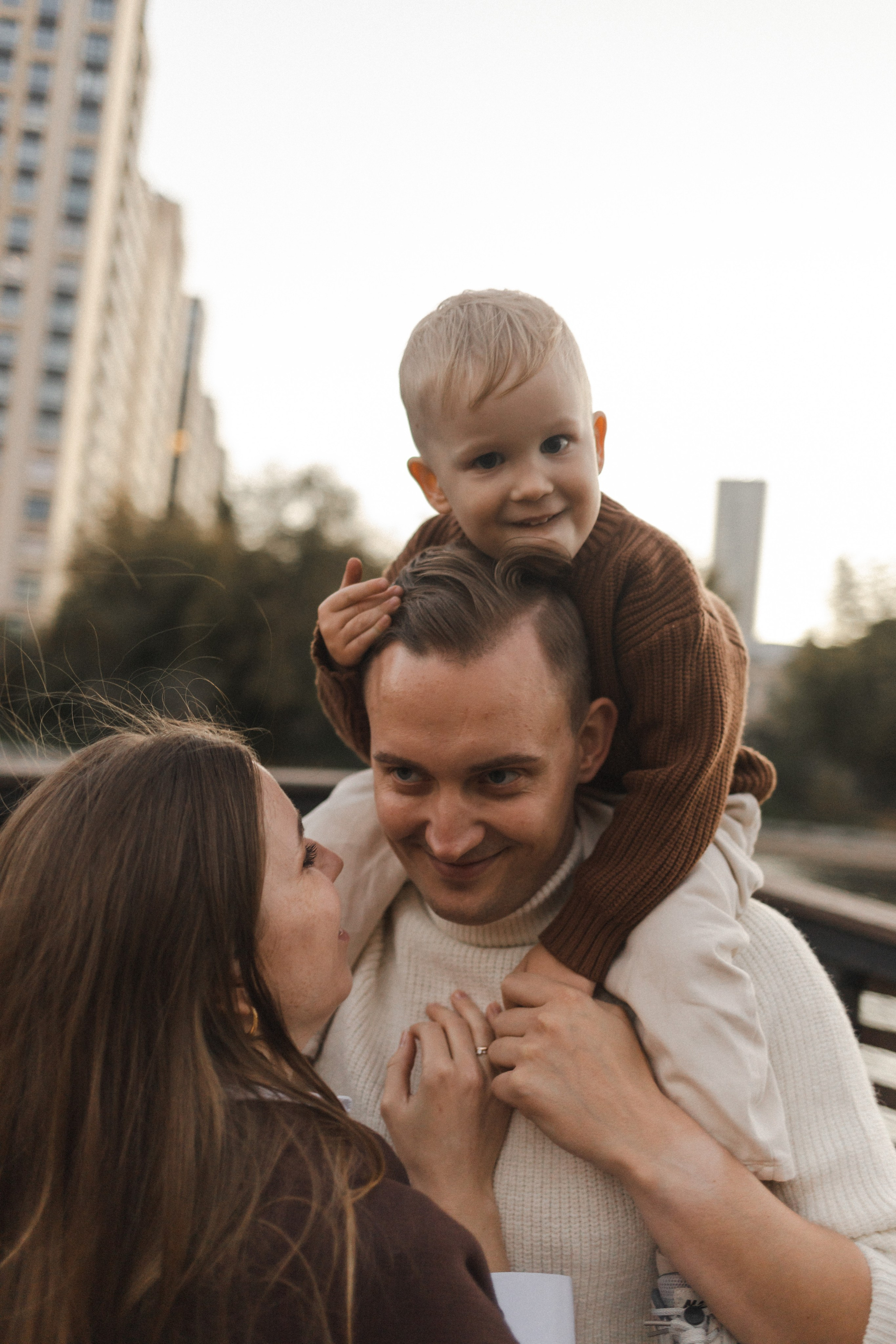 Илья, Марина и Максим. Семейный фотограф в Москве