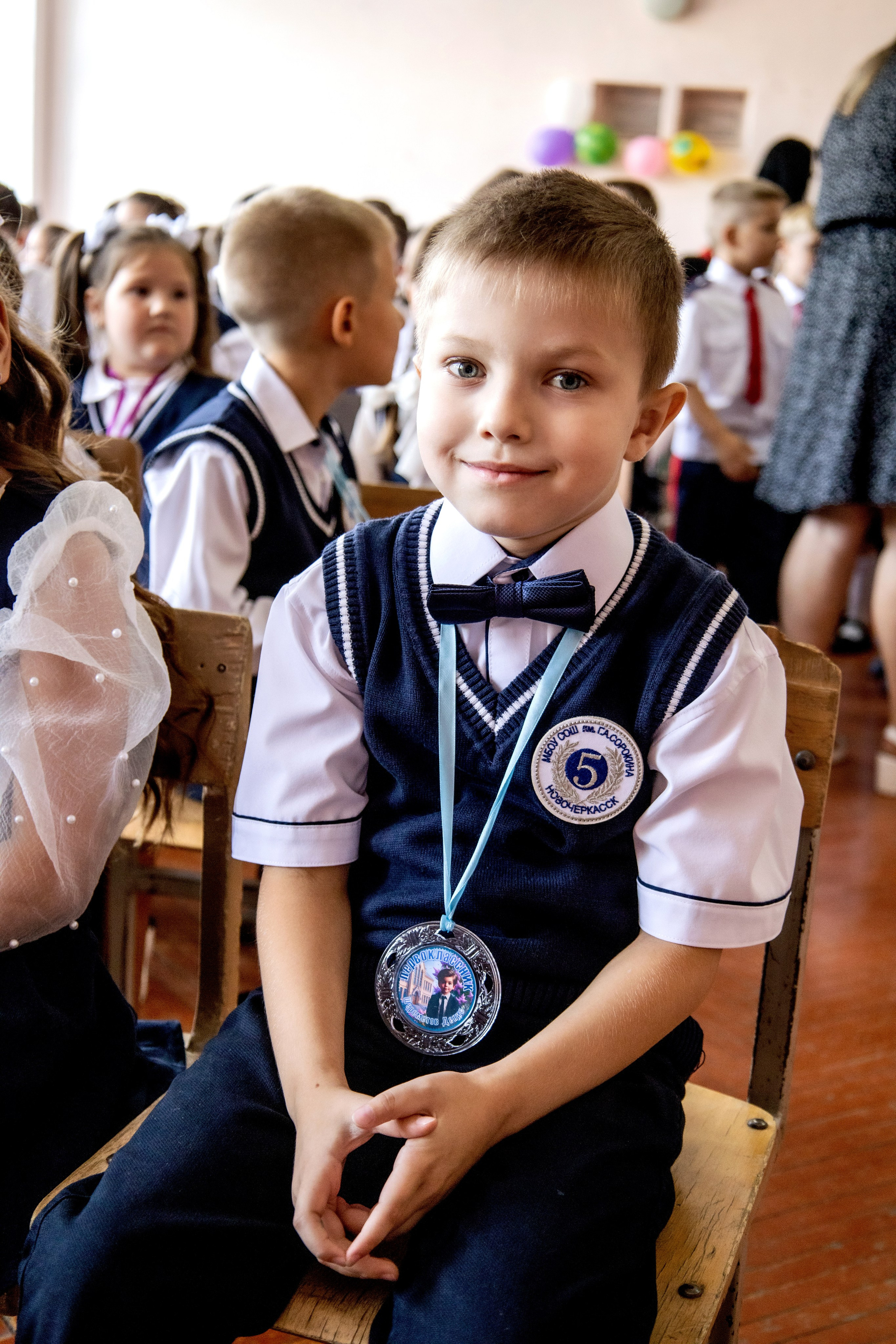 Первый раз в первый класс. Фотограф Надежда Лукьянова