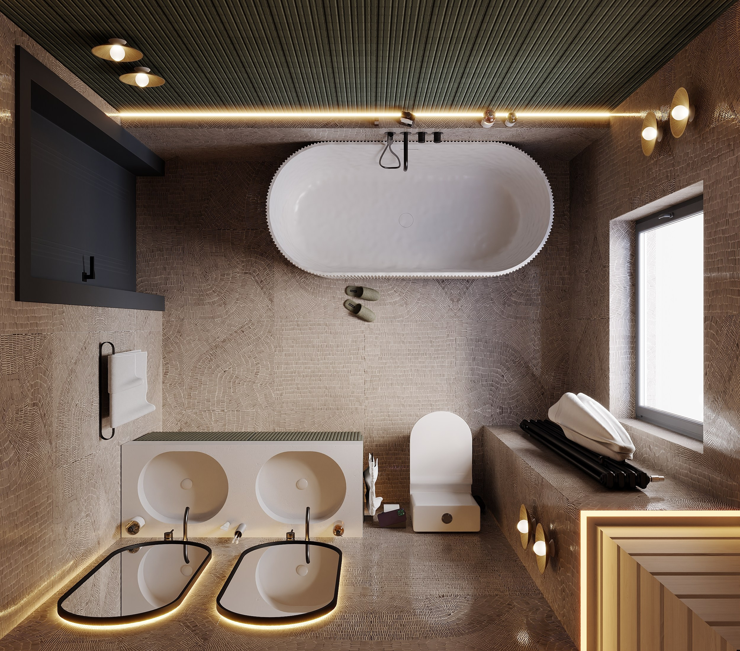 Коттедж в посёлке Истра Кантри Клаб. 3D визуализатор в Москве Сердюк Владислав