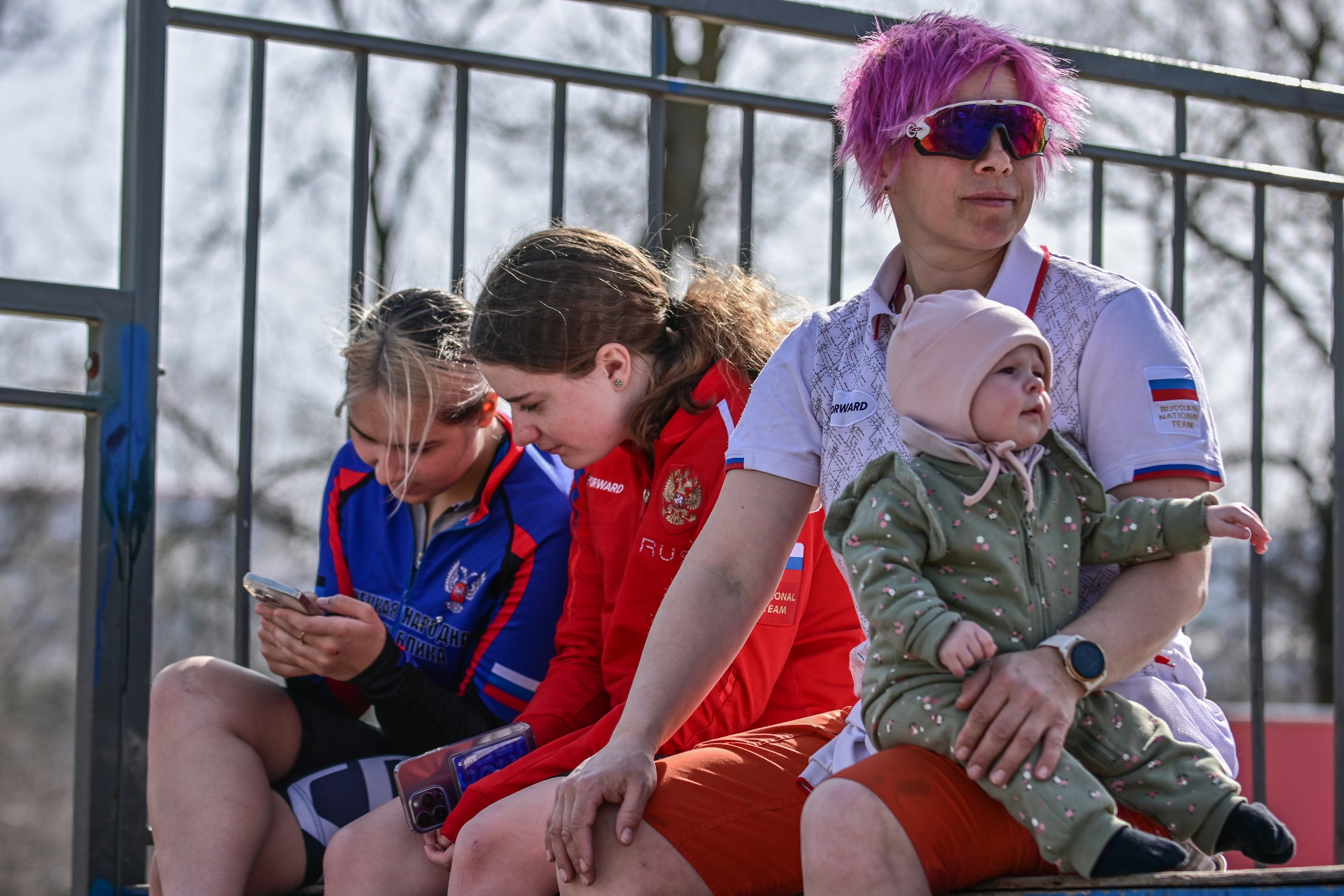 Маунтинбайк, кросс-кантри в Архипо-Осиповке 16 марта 2025. Спортивный фотограф, фотожурналист Павел Ларькин