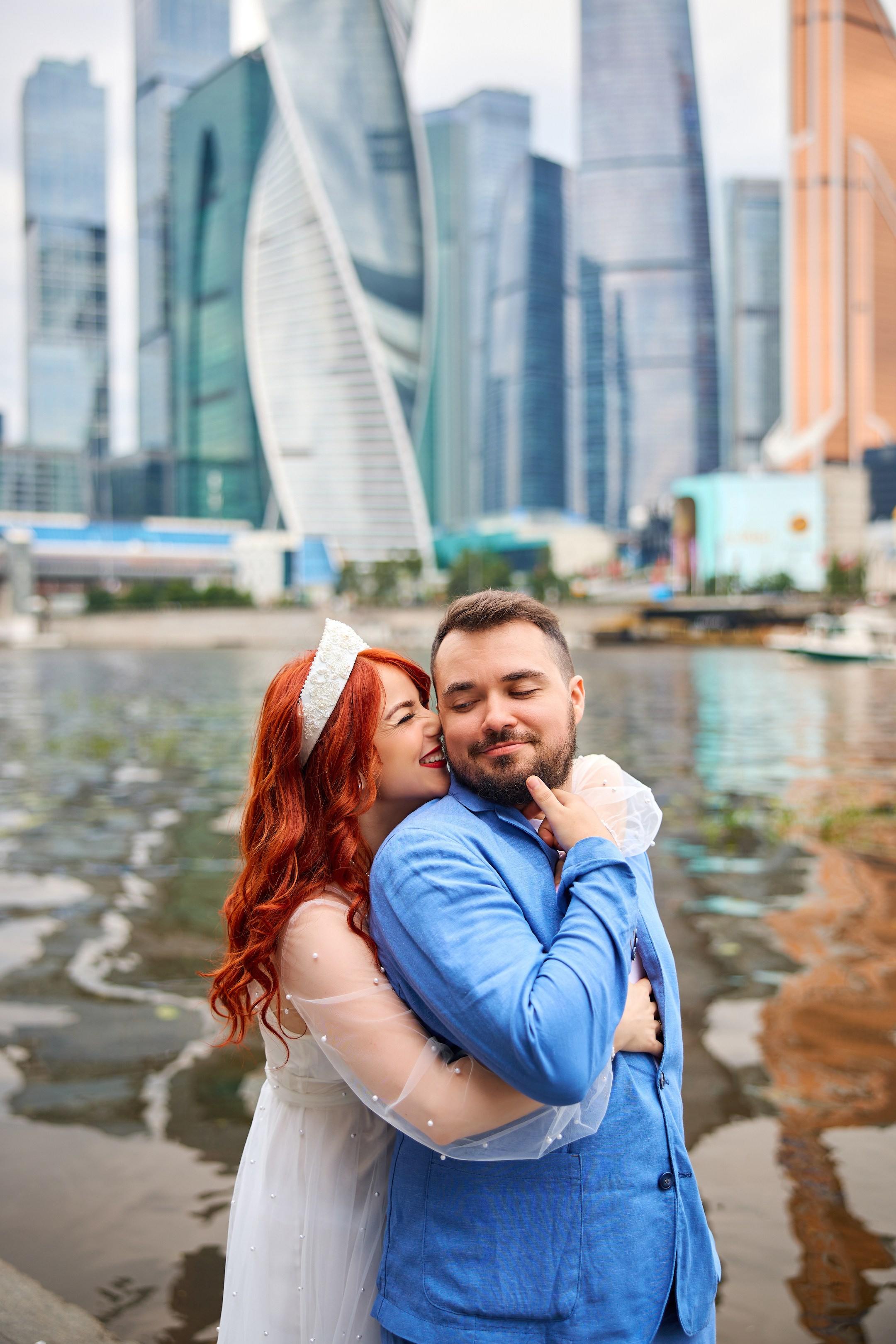 Свадебная фотосессия летом. Свадебный фотограф Сергей Колбинский