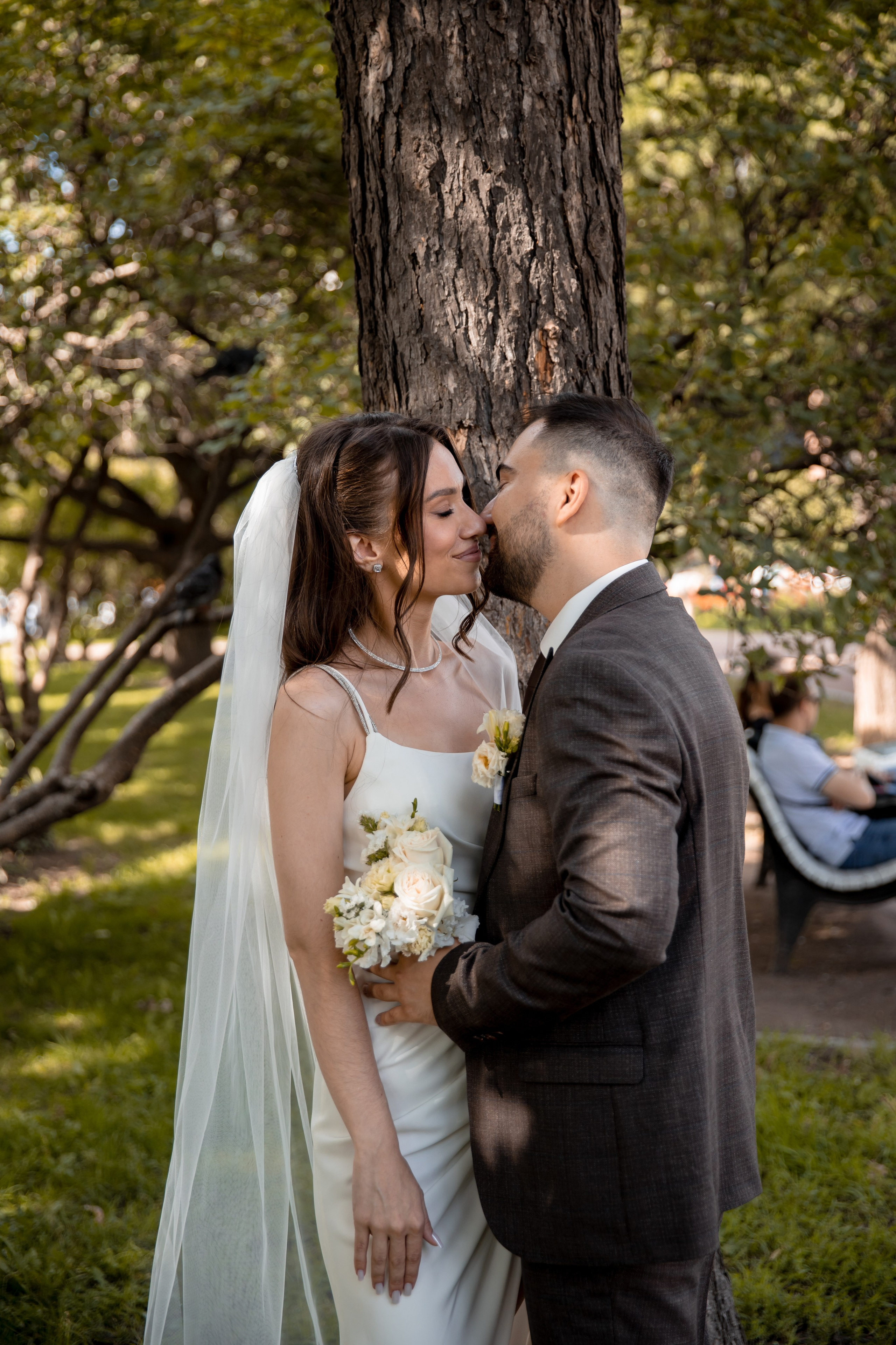Анна и Александр / Прогулка + ЗАГС. Свадебный и семейный фотограф в Москве Диана Левченко