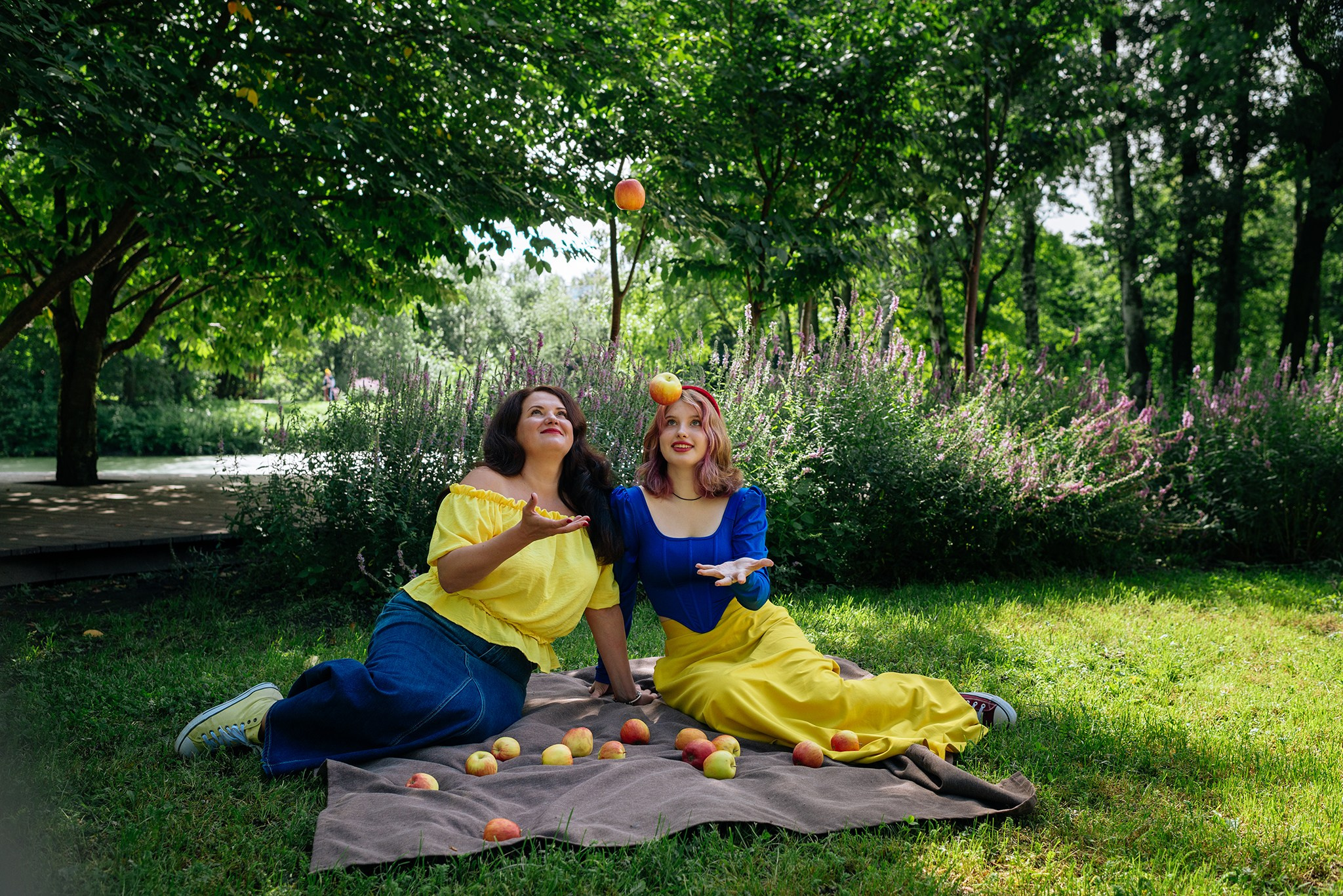 Ника и Регина. Летняя сказка. Репортажный фотограф в Санкт-Петербурге Анастасия Клёпова