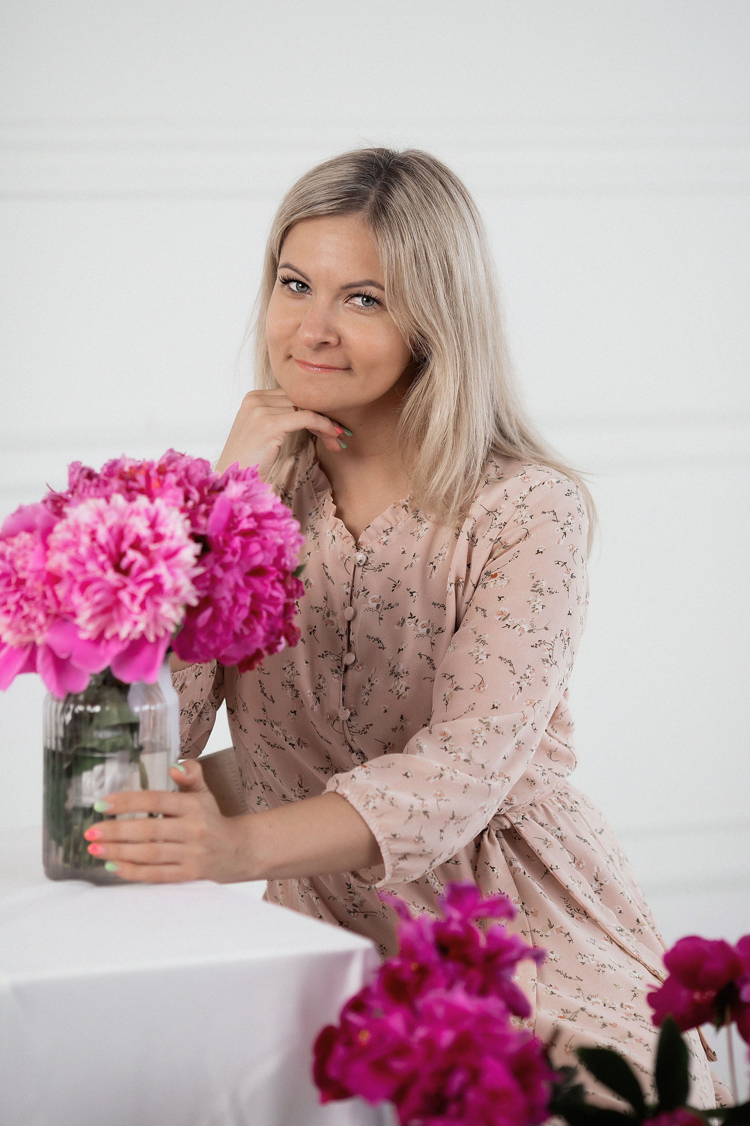 Пионы. Фотостудия Фонарь