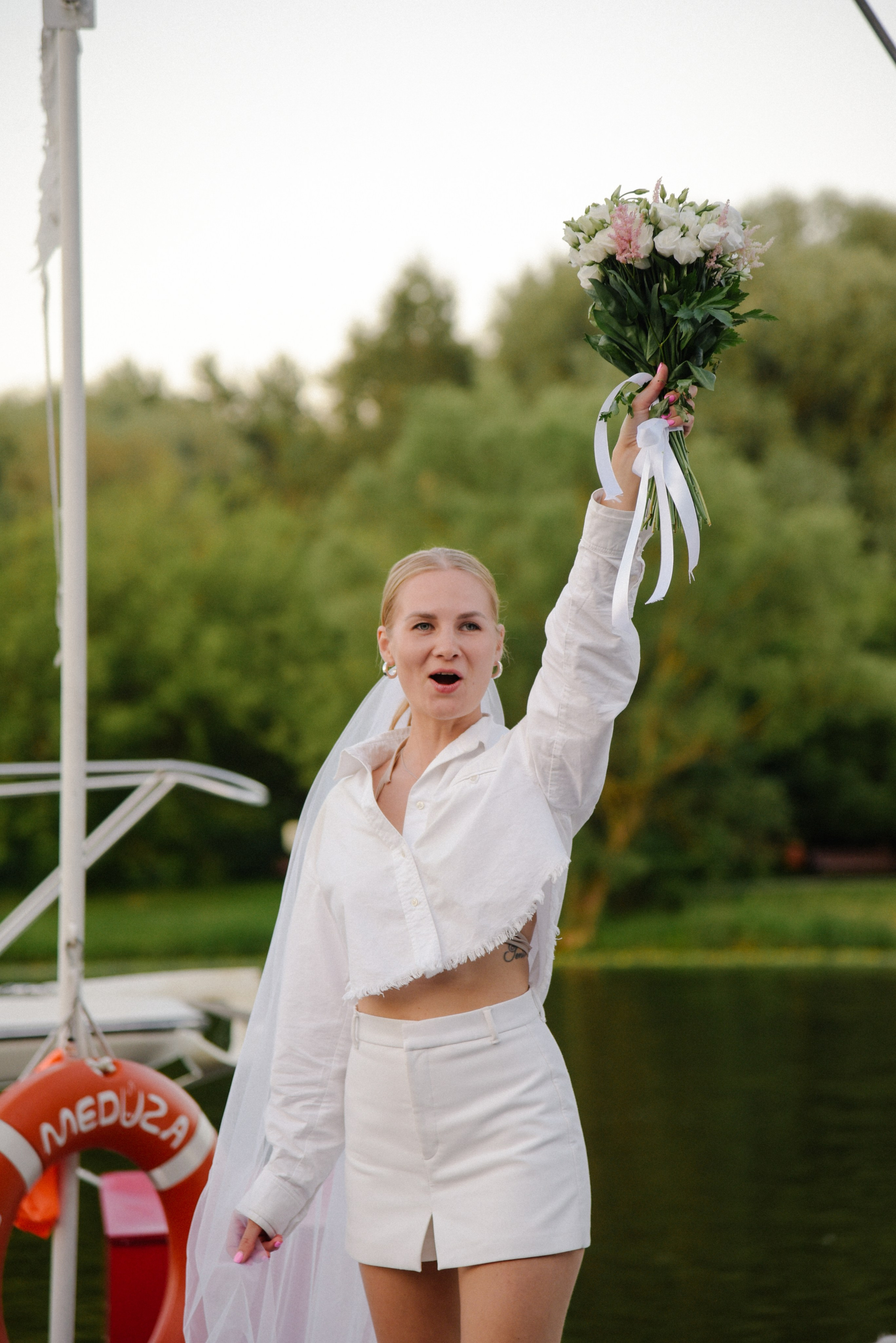 Девичник на яхте. Фотограф Лола Волна, город Москва