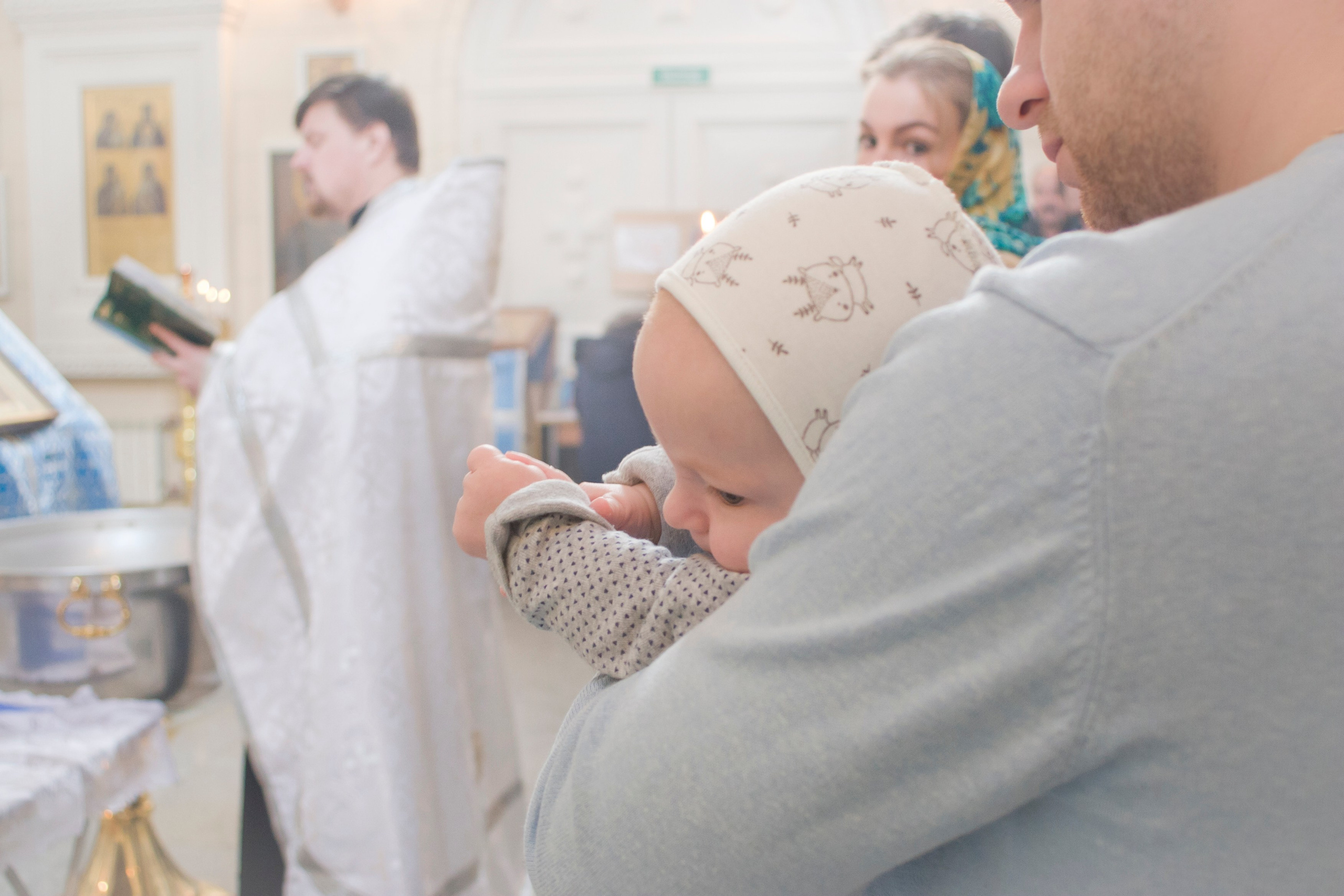 Крестины малыша Егора. Фотограф Нина Брандт в Горном Алтае