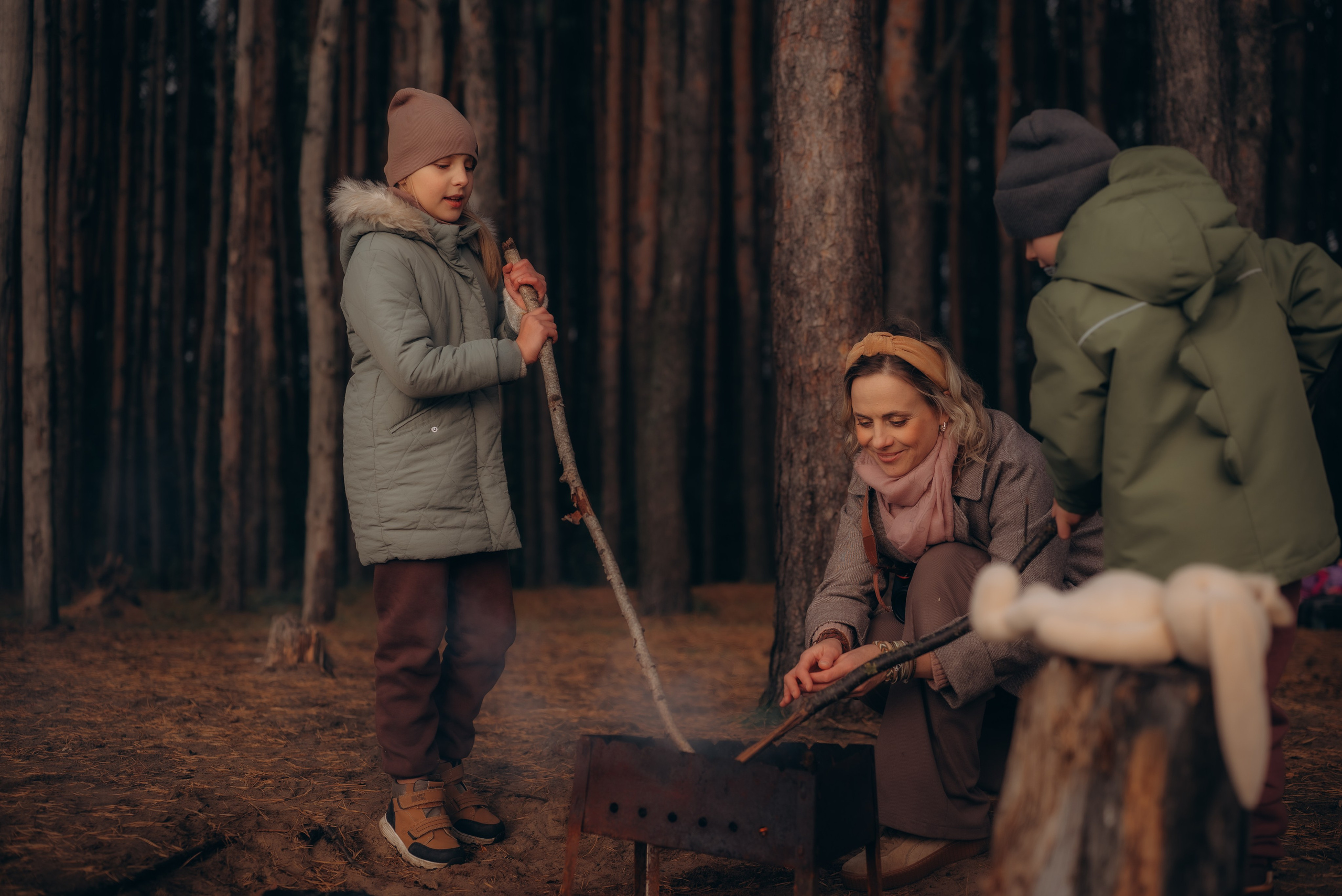 Катя, Максим, Олеся, Алёна, Ксюша и Серёжа. Семейный фотограф в Москве Дарья Пузикова