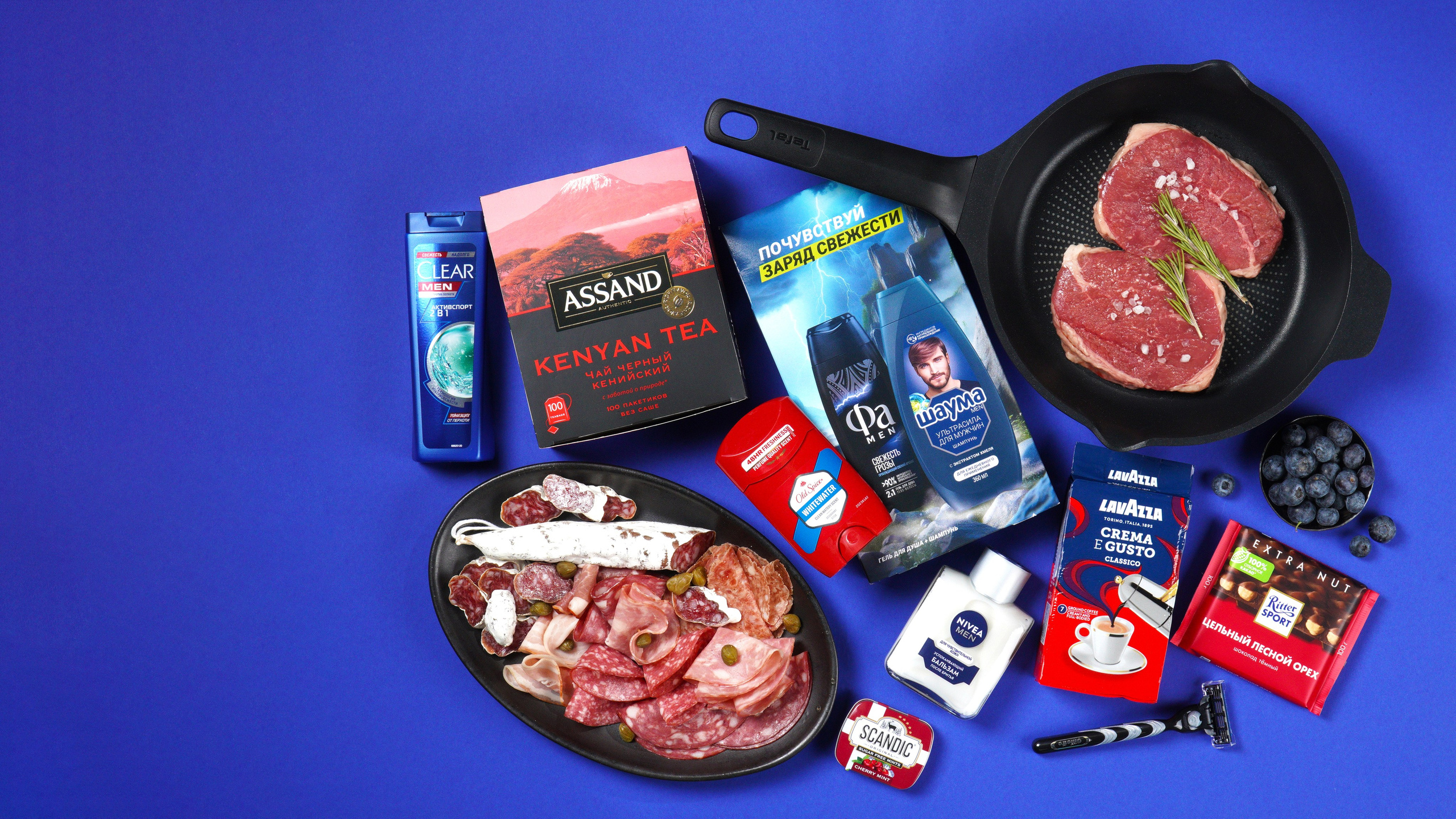 X5 Group баннеры для приложений на гендерные праздники. Фудфотограф, фудстилист и сет дизайнер в Москве Алена Синицына