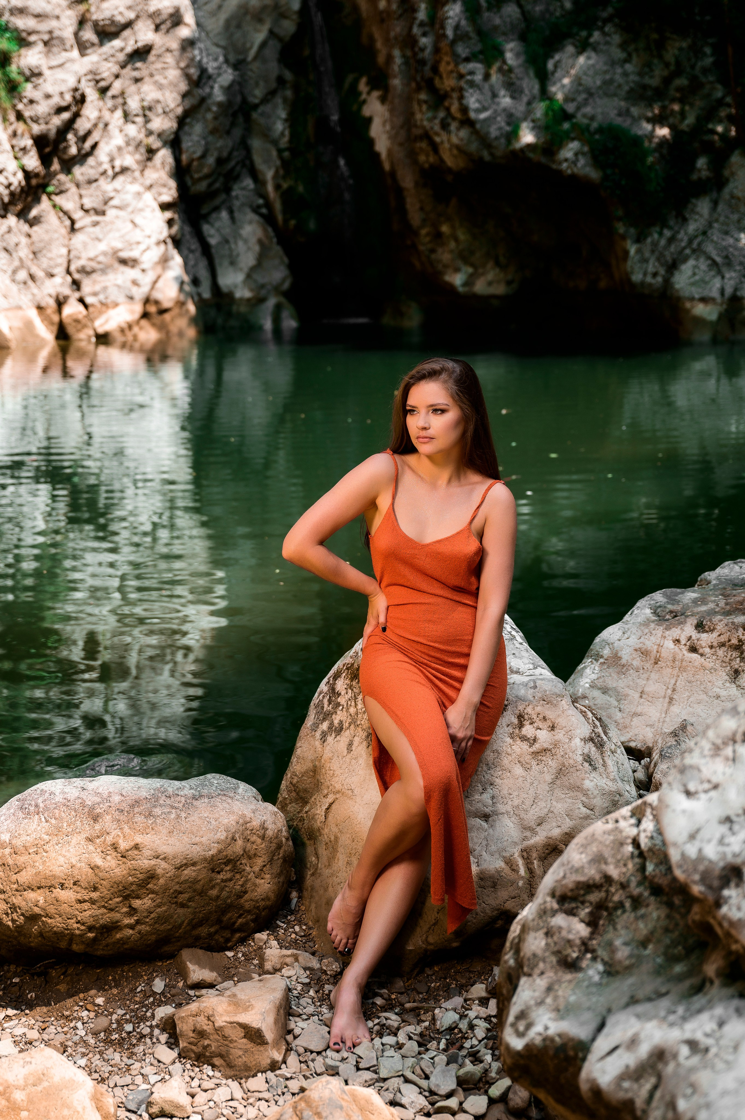 Люда Агурские водопады. Наталья Слесаренко фотограф в Сочи