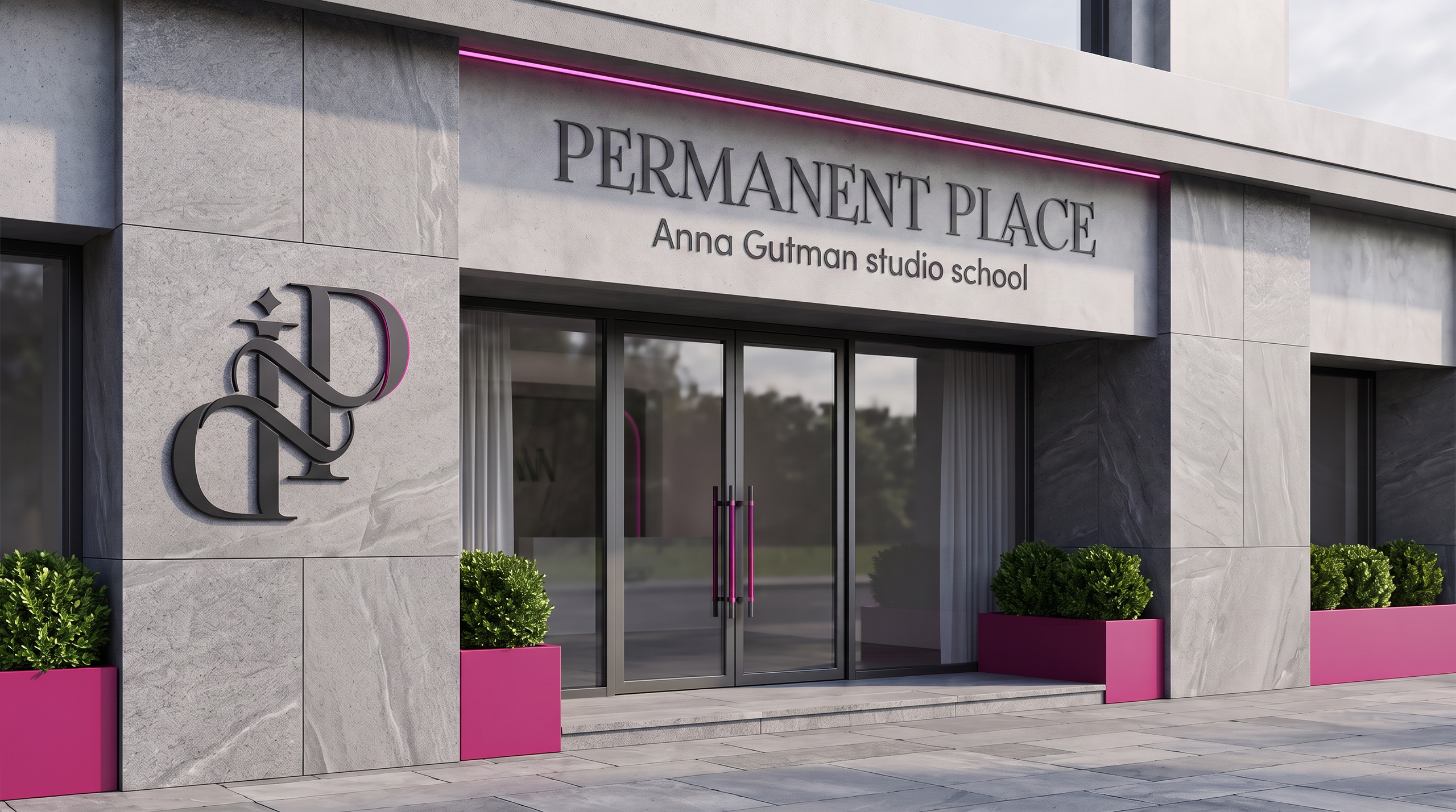 Permanent Place by Anna Gutman. Студия графического дизайна Валерии Кадыровой