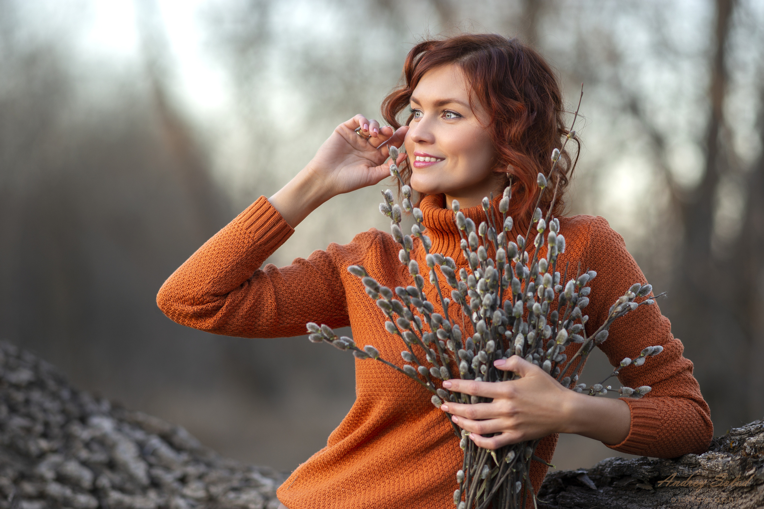 Анна весной. Фотограф Андрей Солод. Арзамас