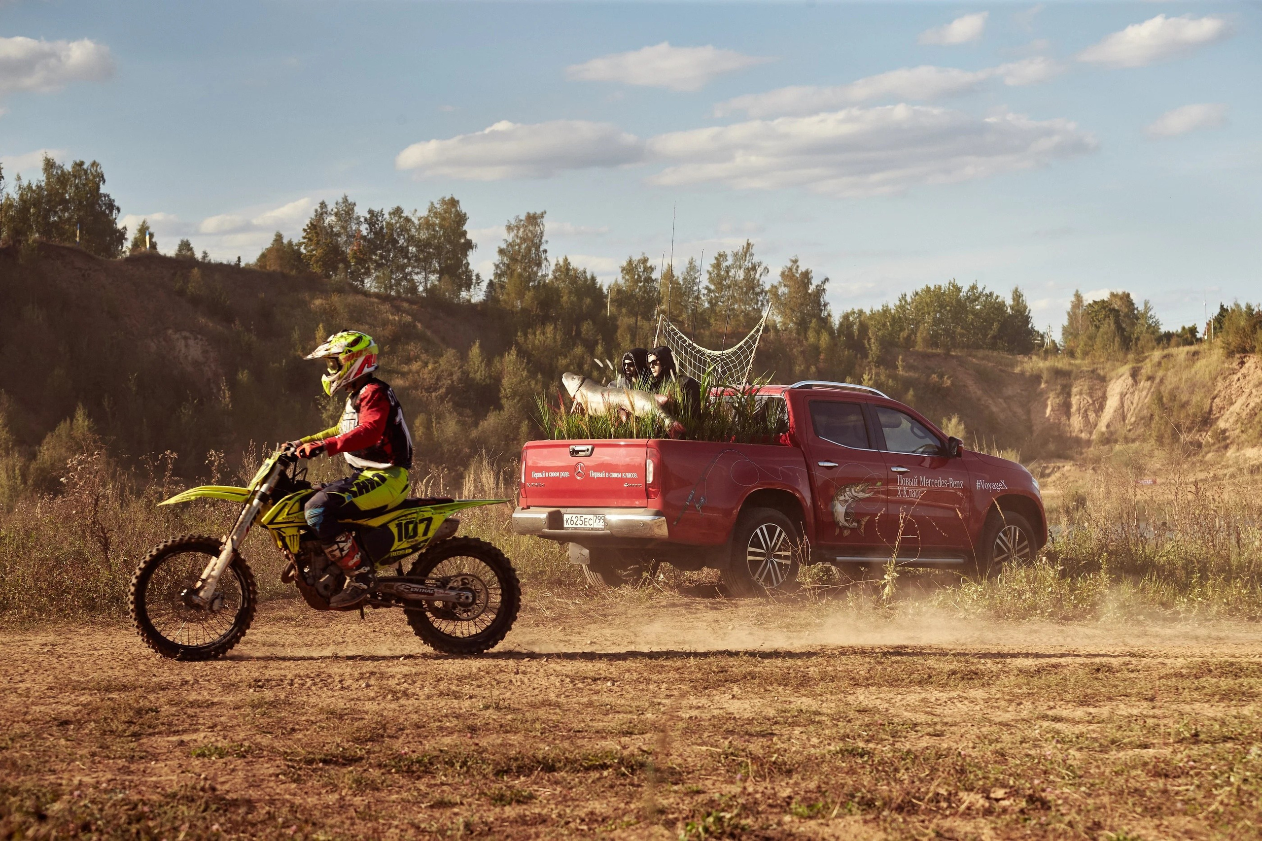 Mercedes — Benz X Class promo. Спортивный и бизнес фотограф Арсений Голышкин