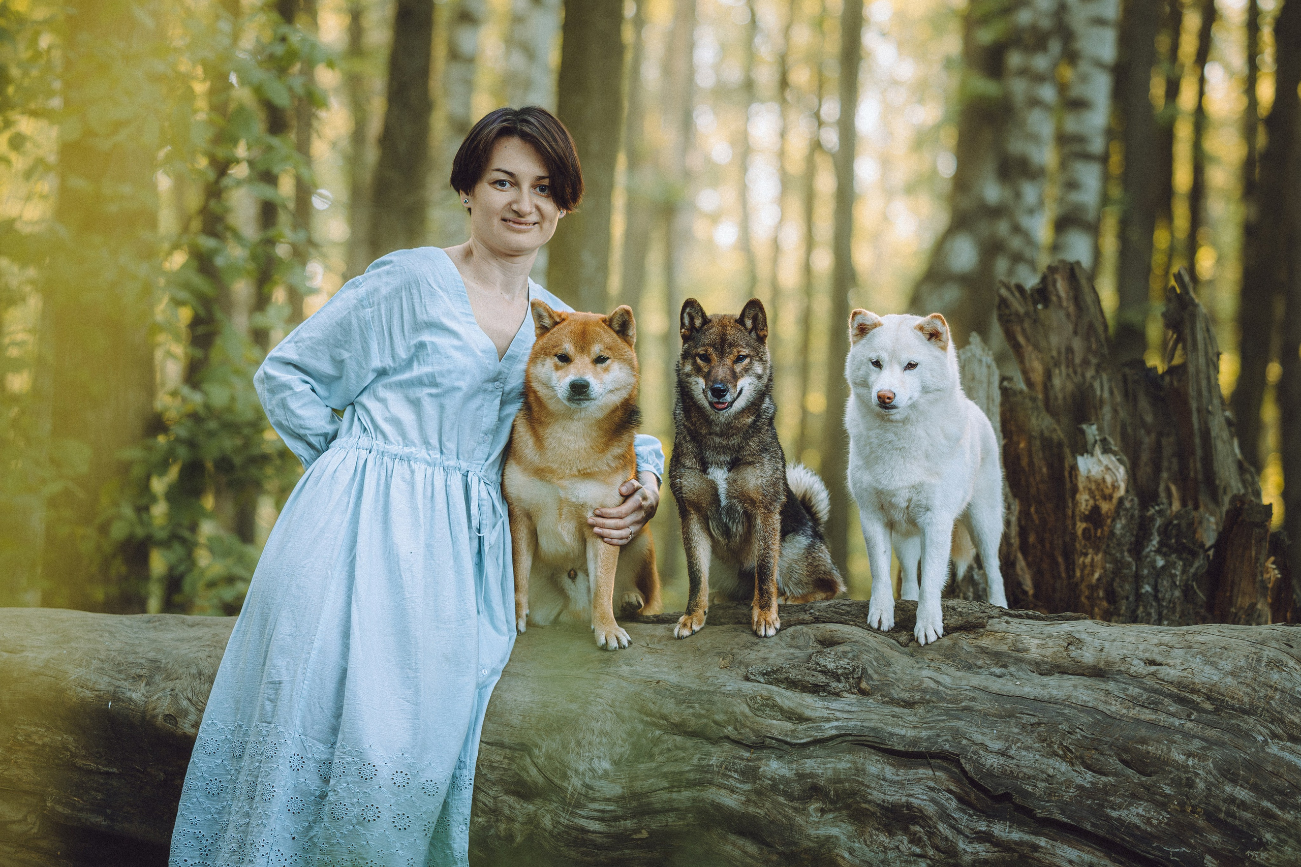 Шед, Цири, Чиби, Цера и их семья