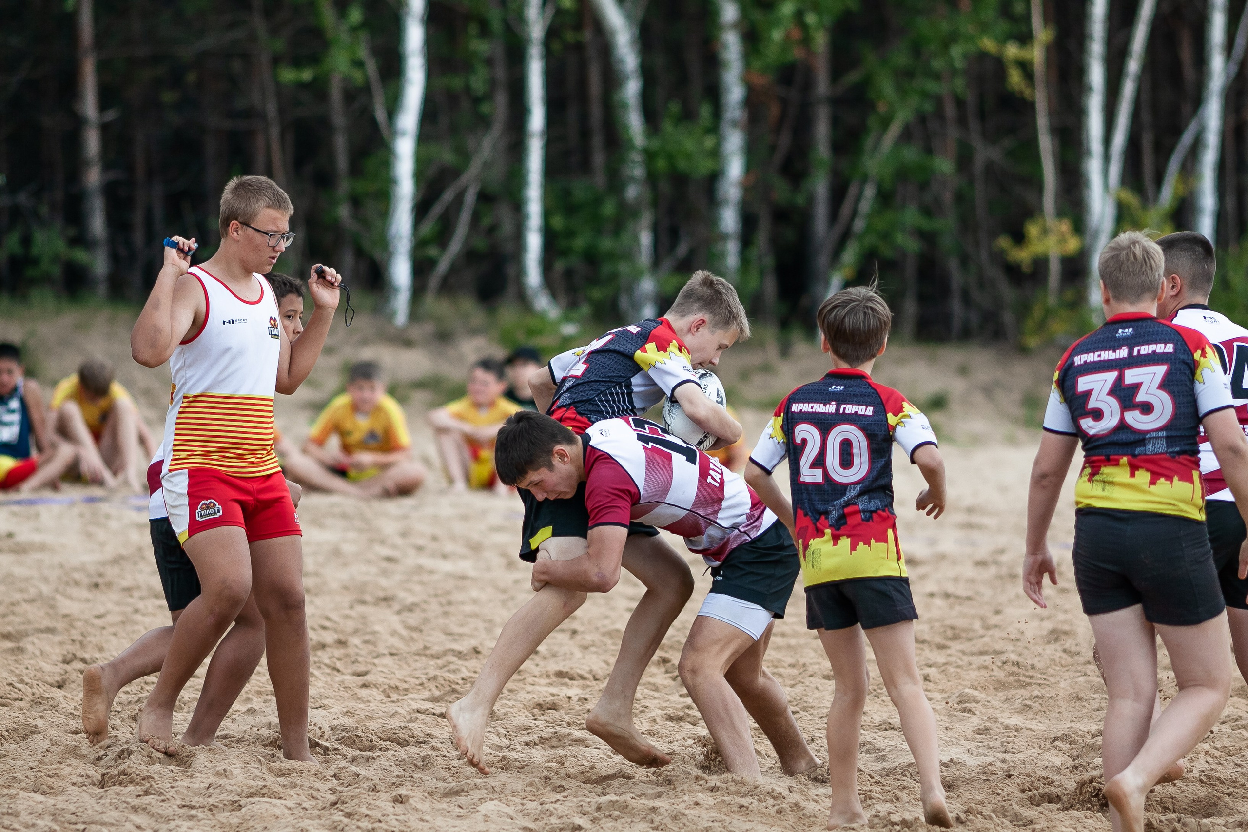 «Кубок «Молота» по пляжному Регби. Фотография