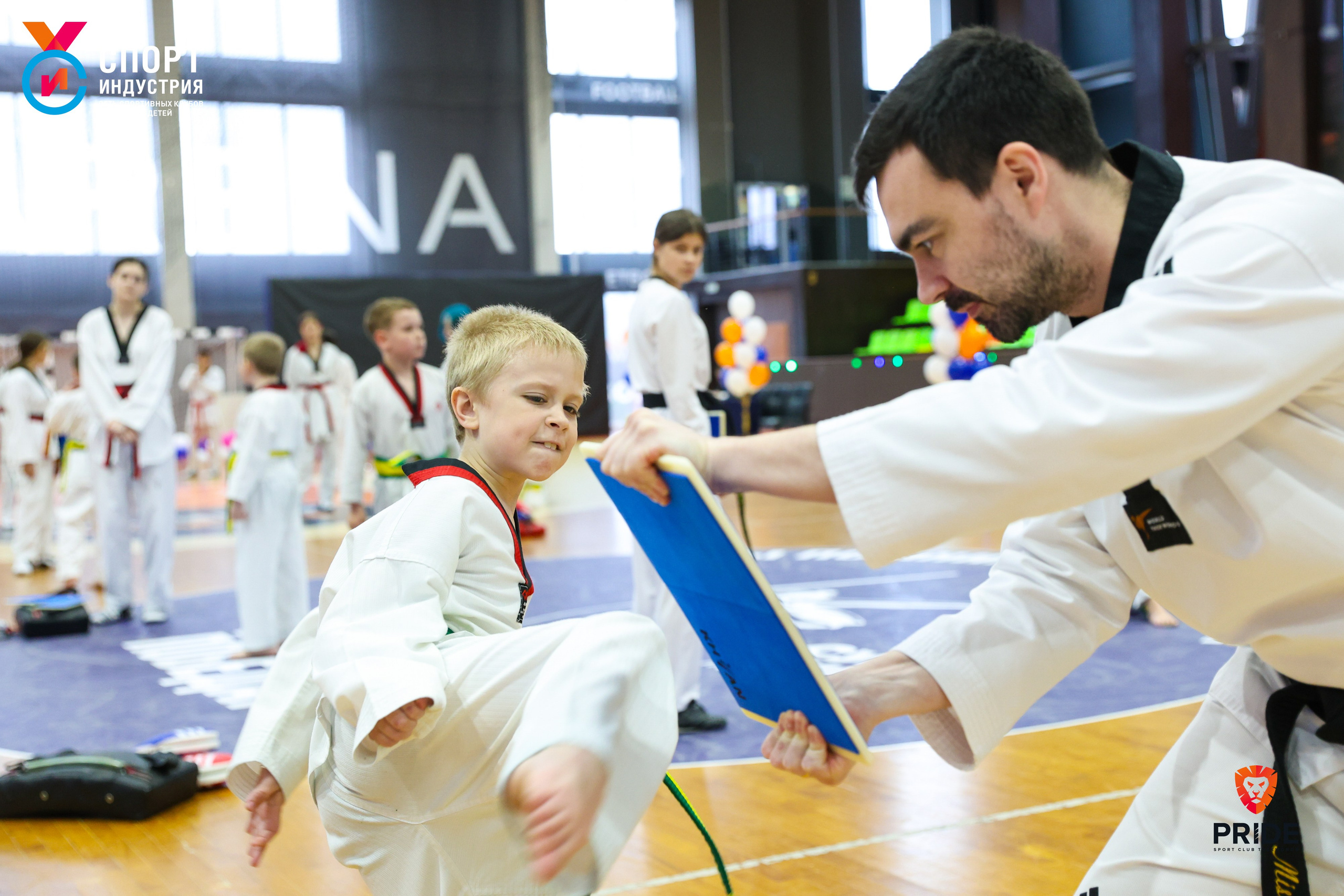 Аттестация по тхэквондо. Фотограф Дарья Попова