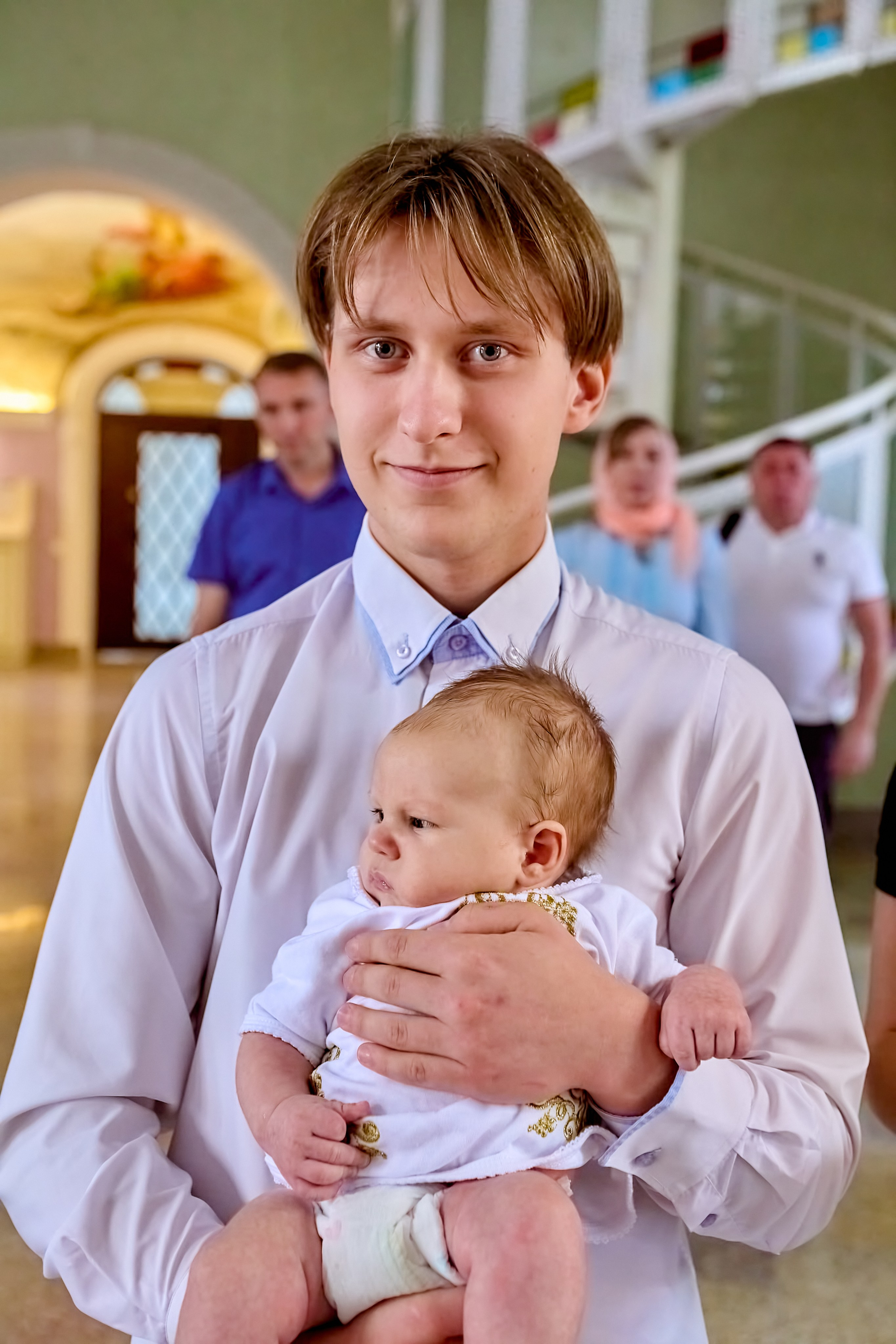 Фотографии Крещения младенца Алексея