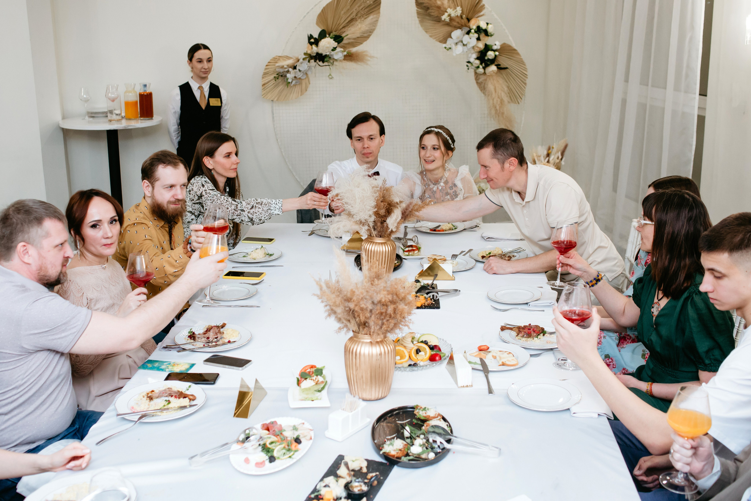 Свадебный банкет Анна и Дмитрия. Фотограф в Челябинске Ополихина Анна