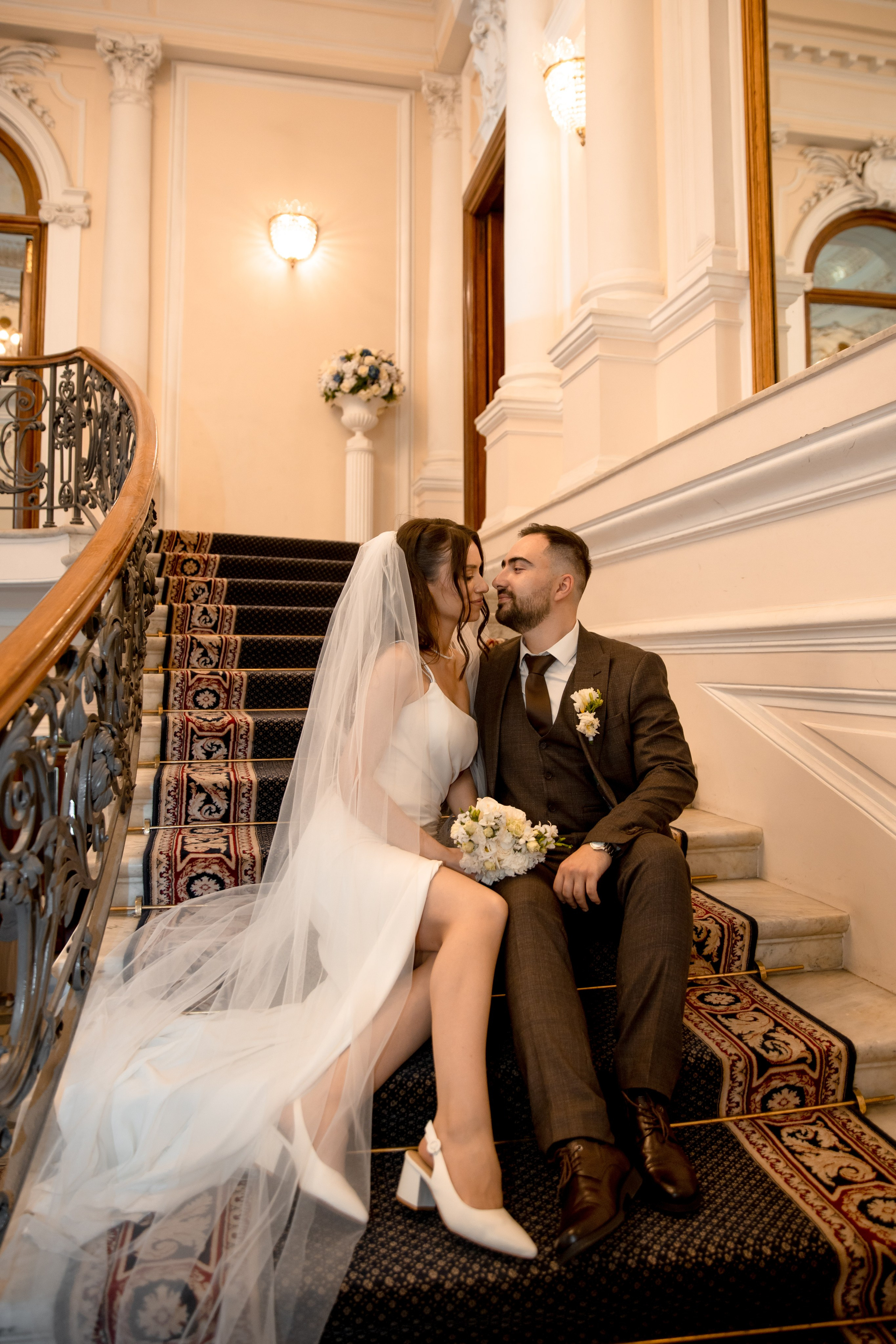 Анна и Александр / Прогулка + ЗАГС. Свадебный и семейный фотограф в Москве Диана Левченко