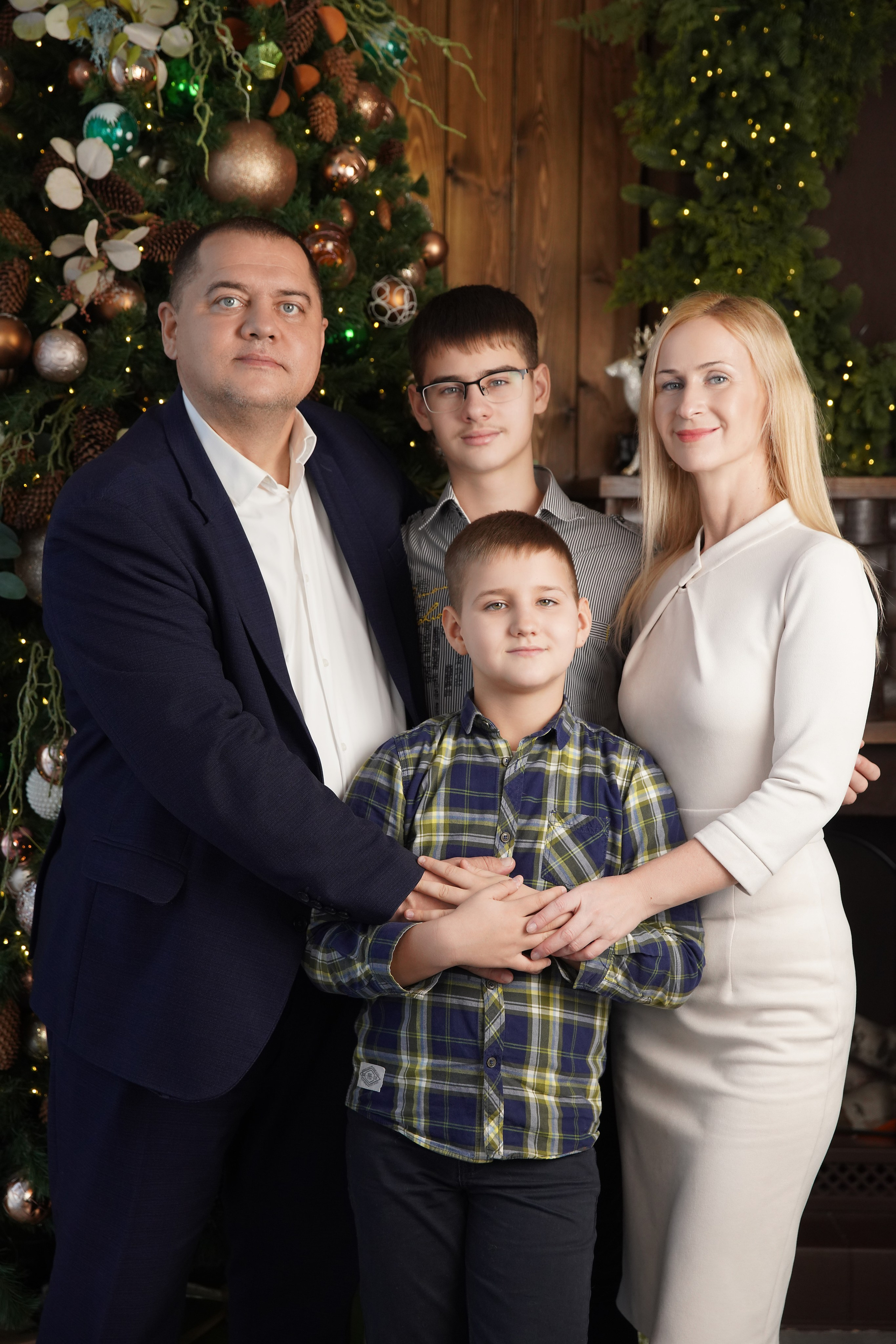 Новогодняя фотосессия. Фотограф новорожденных. Семейный и детский фотограф в городе Сургуте