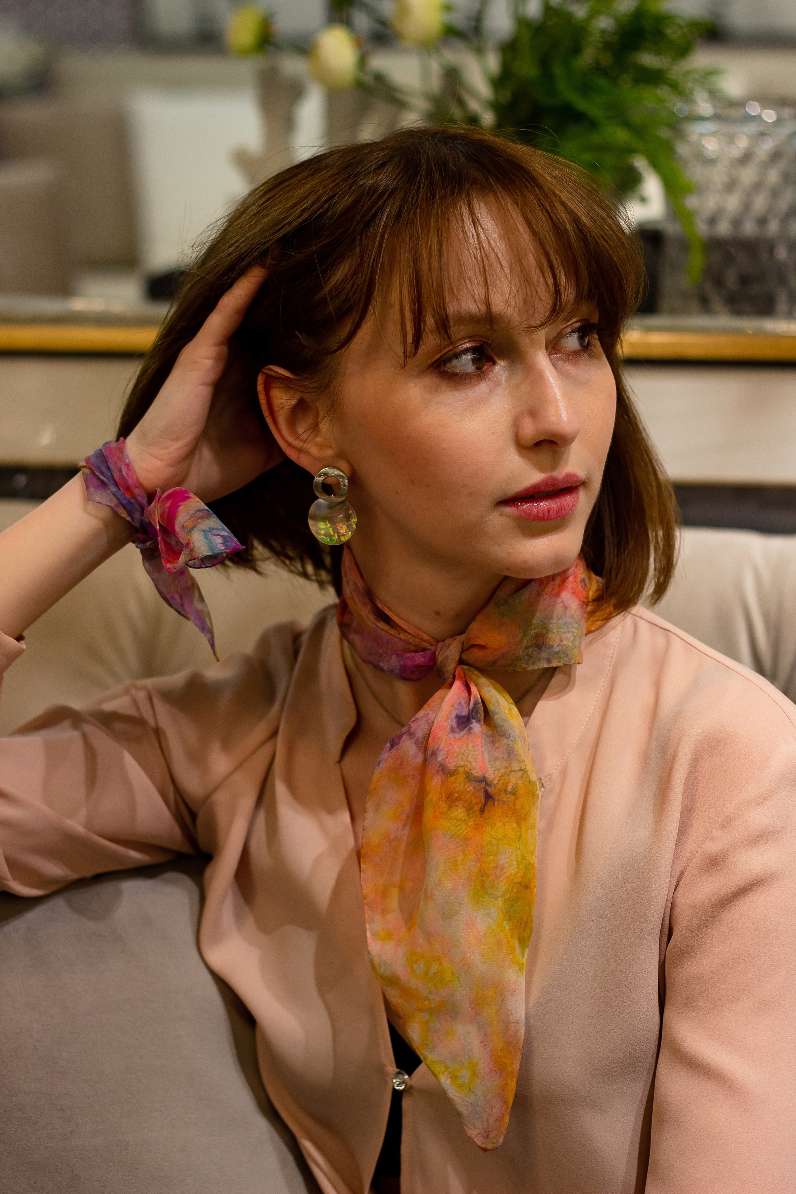 Батик Ольги Драгомировой. Фотограф в Челябинске Березина Екатерина