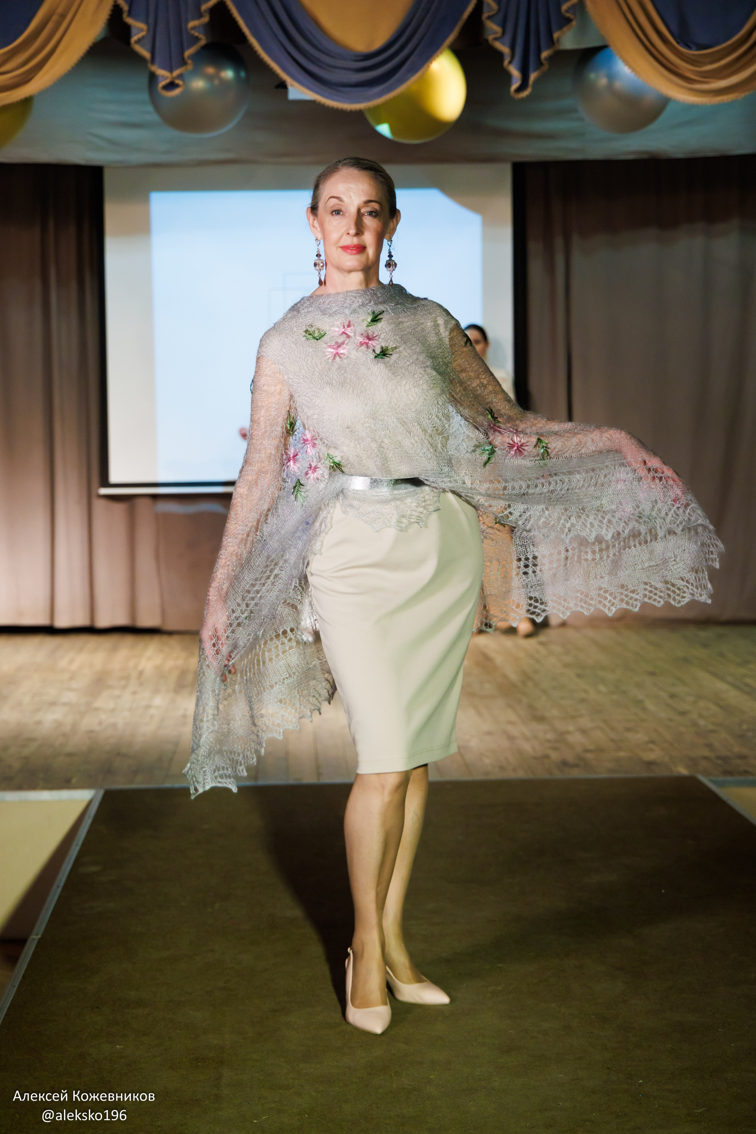 Фестиваль моды «Многогранный блеск под любым углом», 2025. Коллекционер и искусствовед Олеся Ястребова