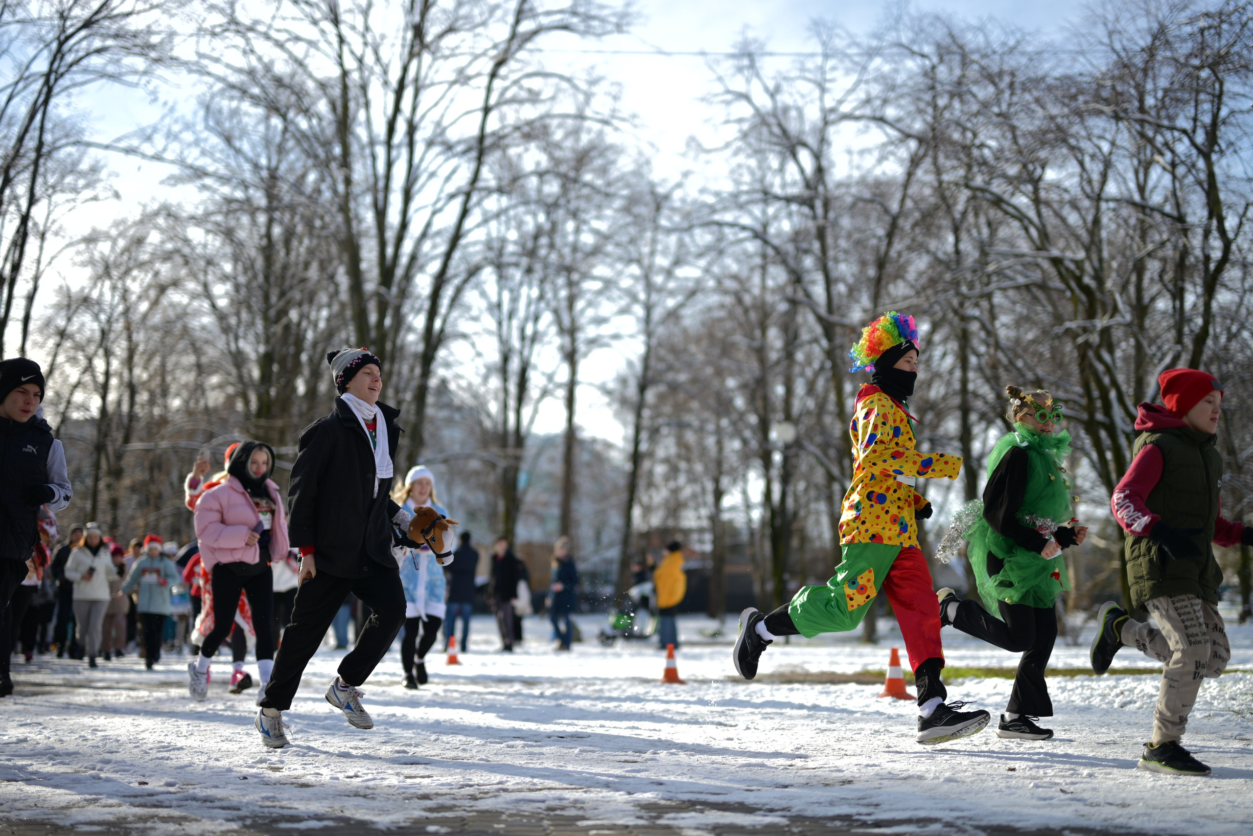 Новогодний забег 01/01/2026. Фотограф в Краснодаре Алена Горбунова