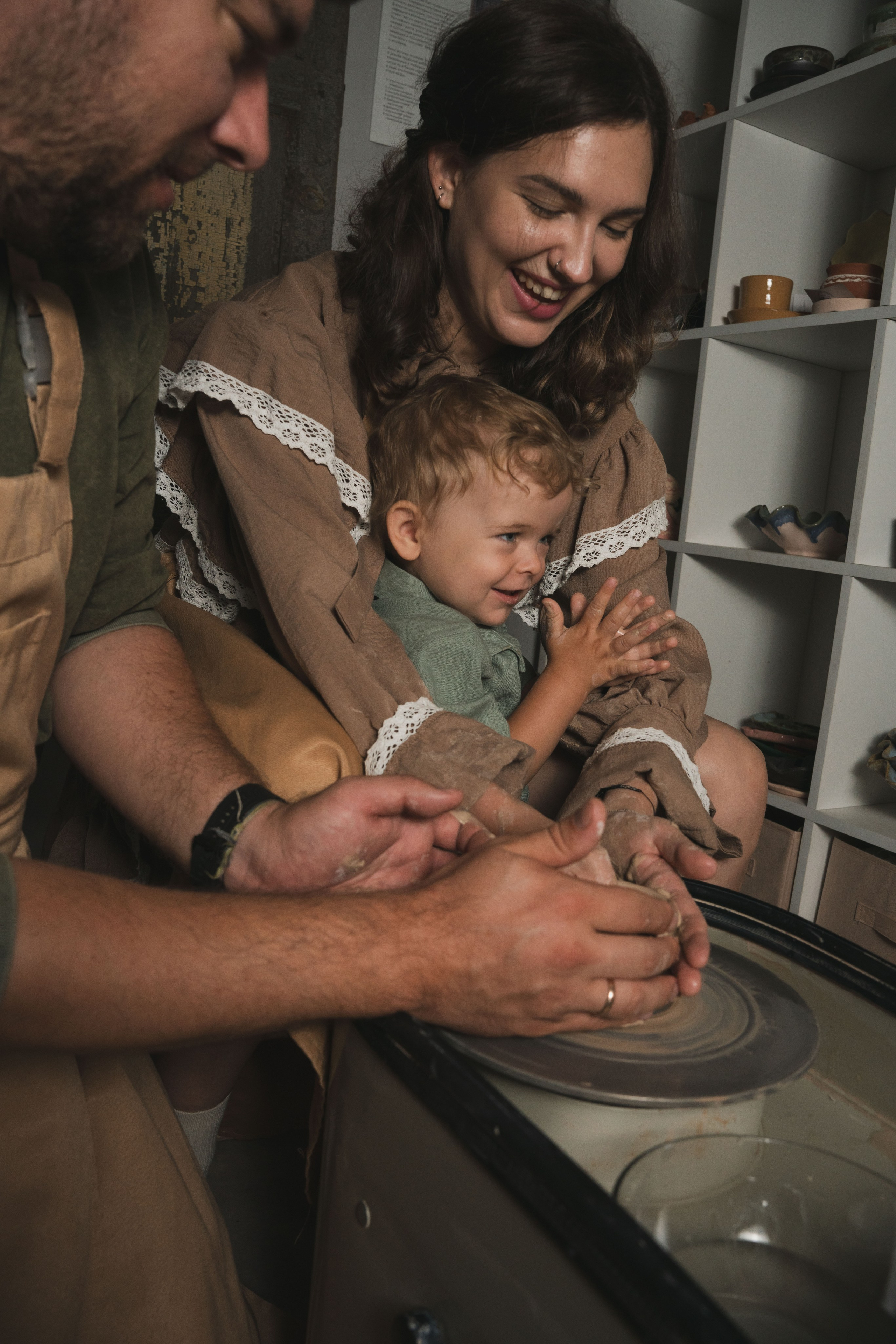 В гончарной. Семейный фотограф в Омске Александра Яровикова