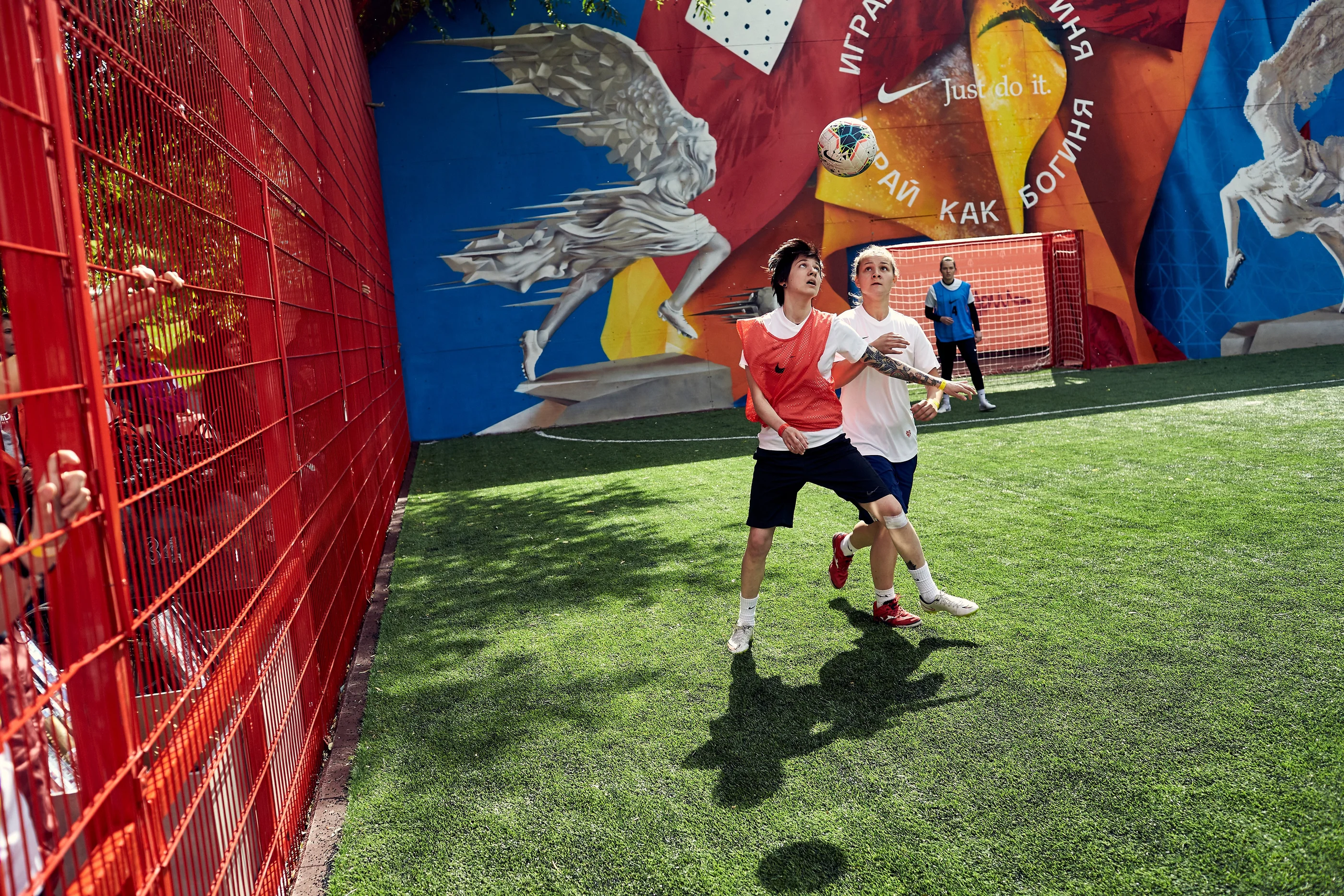 Nike «Play as Goddess» campaign. Спортивный и бизнес фотограф Арсений Голышкин