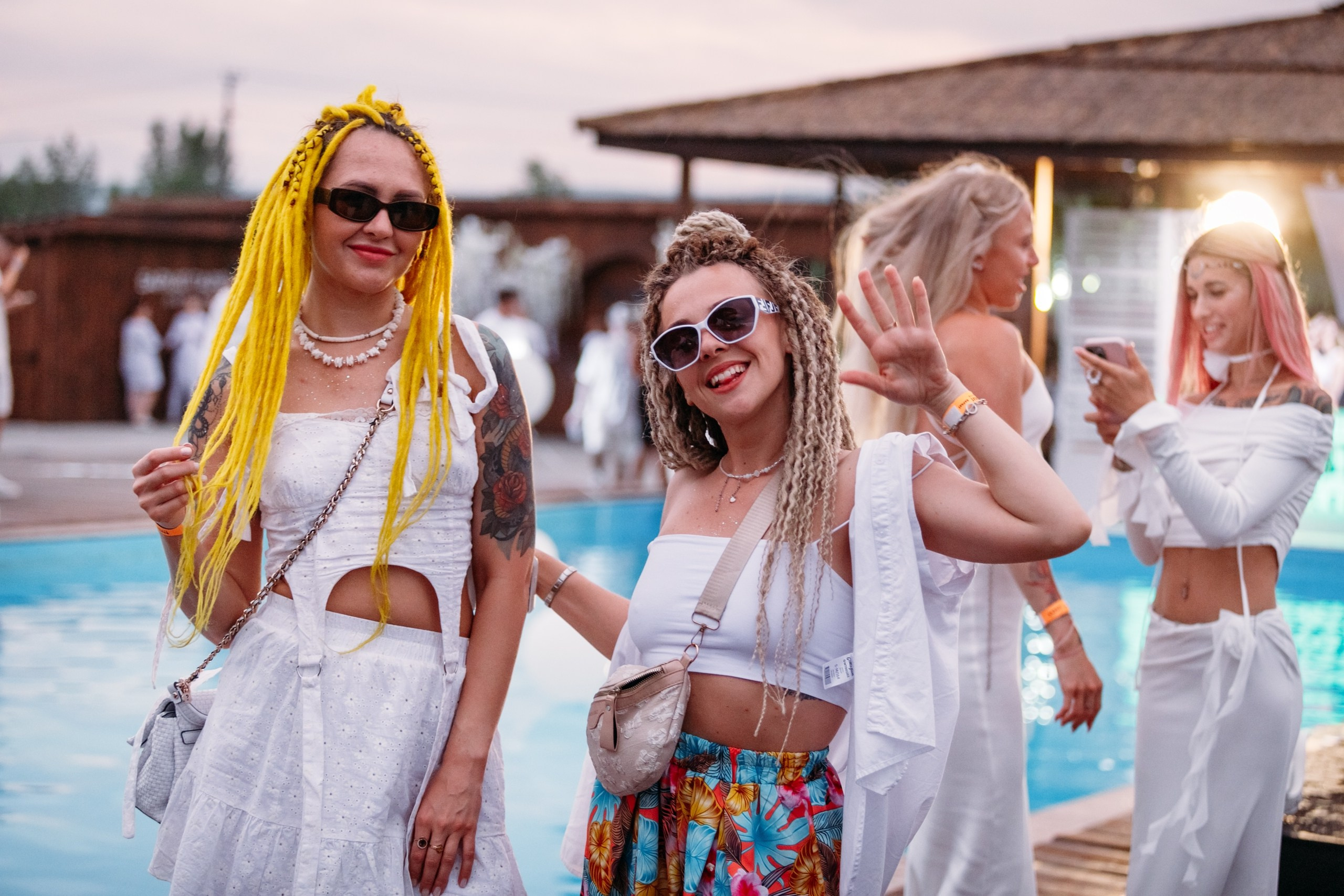 White Party @ Бархат парк. Репортажный фотограф Максим Полянский. Москва, Санкт-Петербург, Красноярск