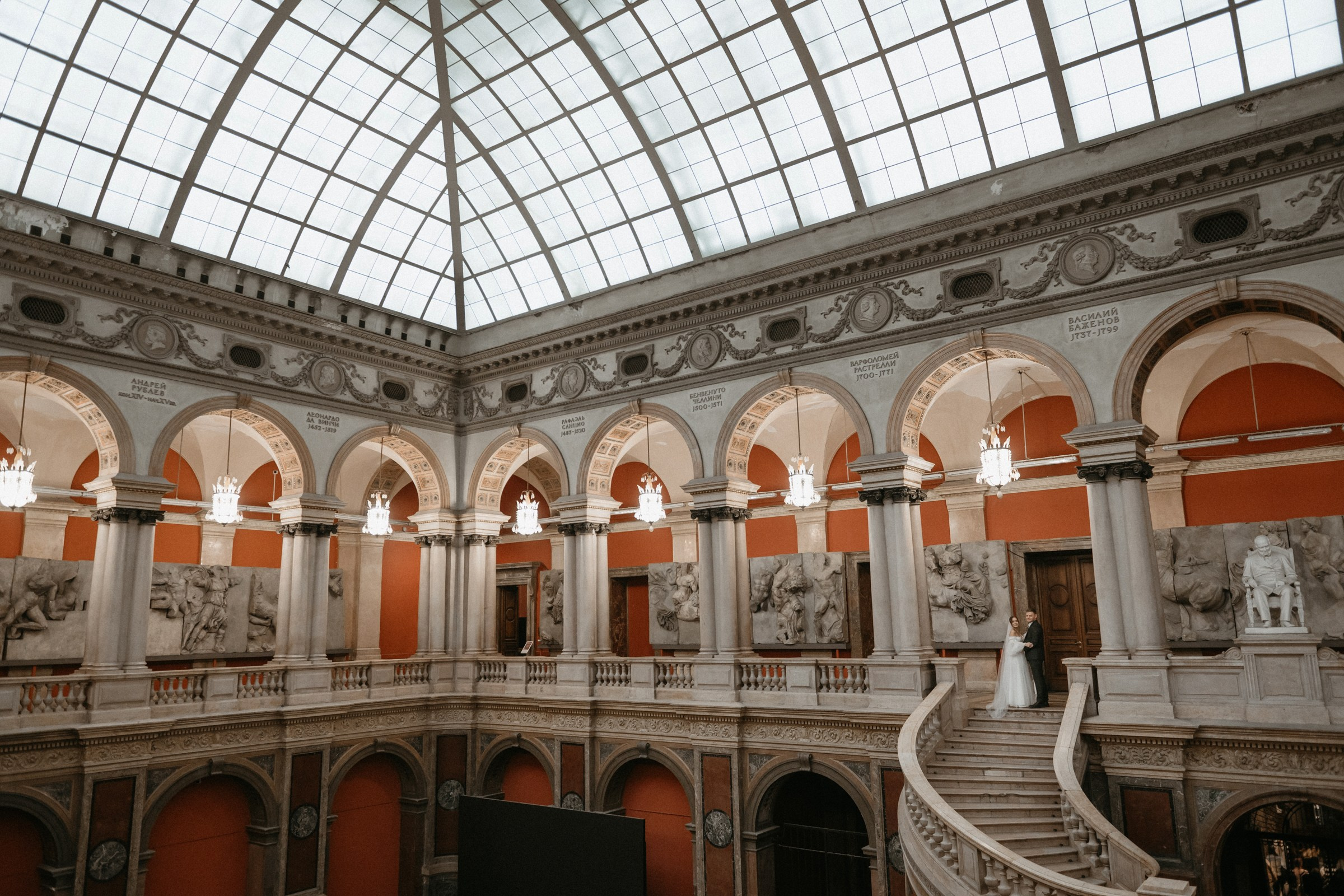 свадебная фотосессия в академии Штиглица