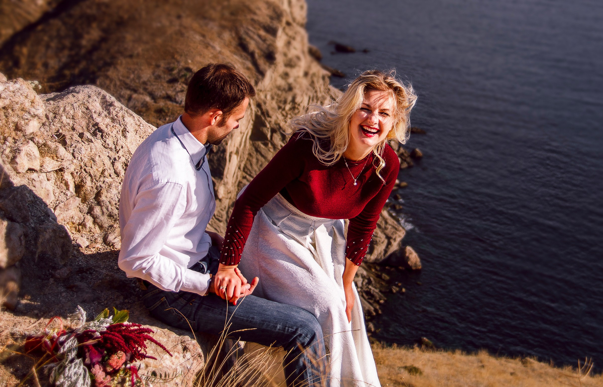 Love Story Анна и Владимир. Балаклава. Свадебный и семейный фотограф в Евпатории Зайцева Надежда