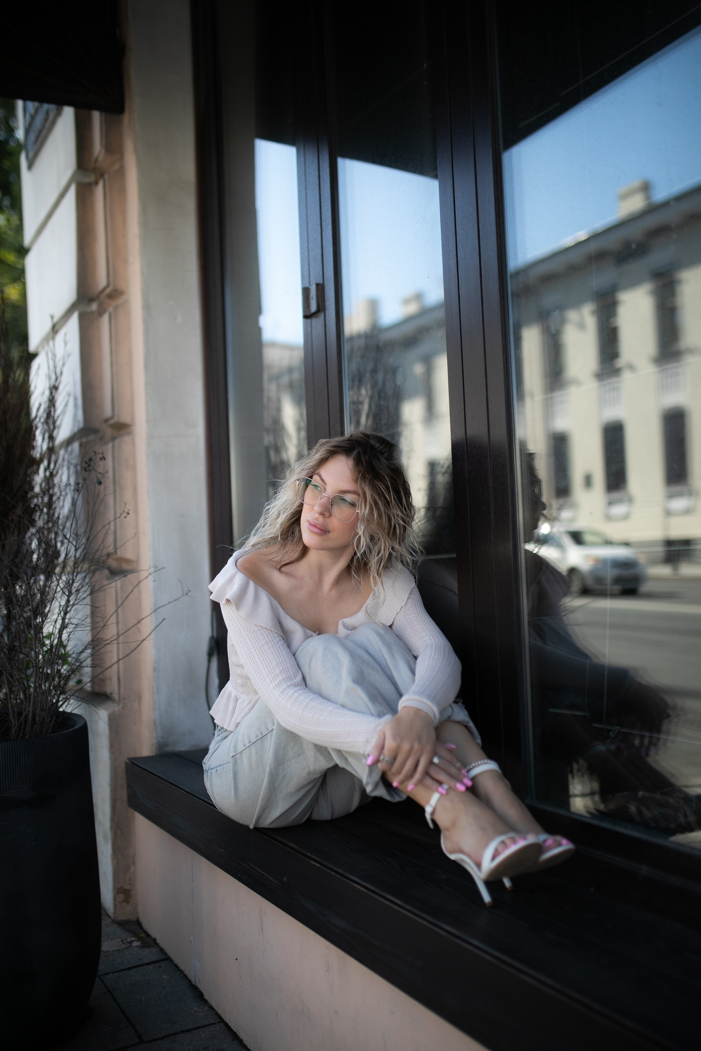 Портретная съемка на улице. Главная