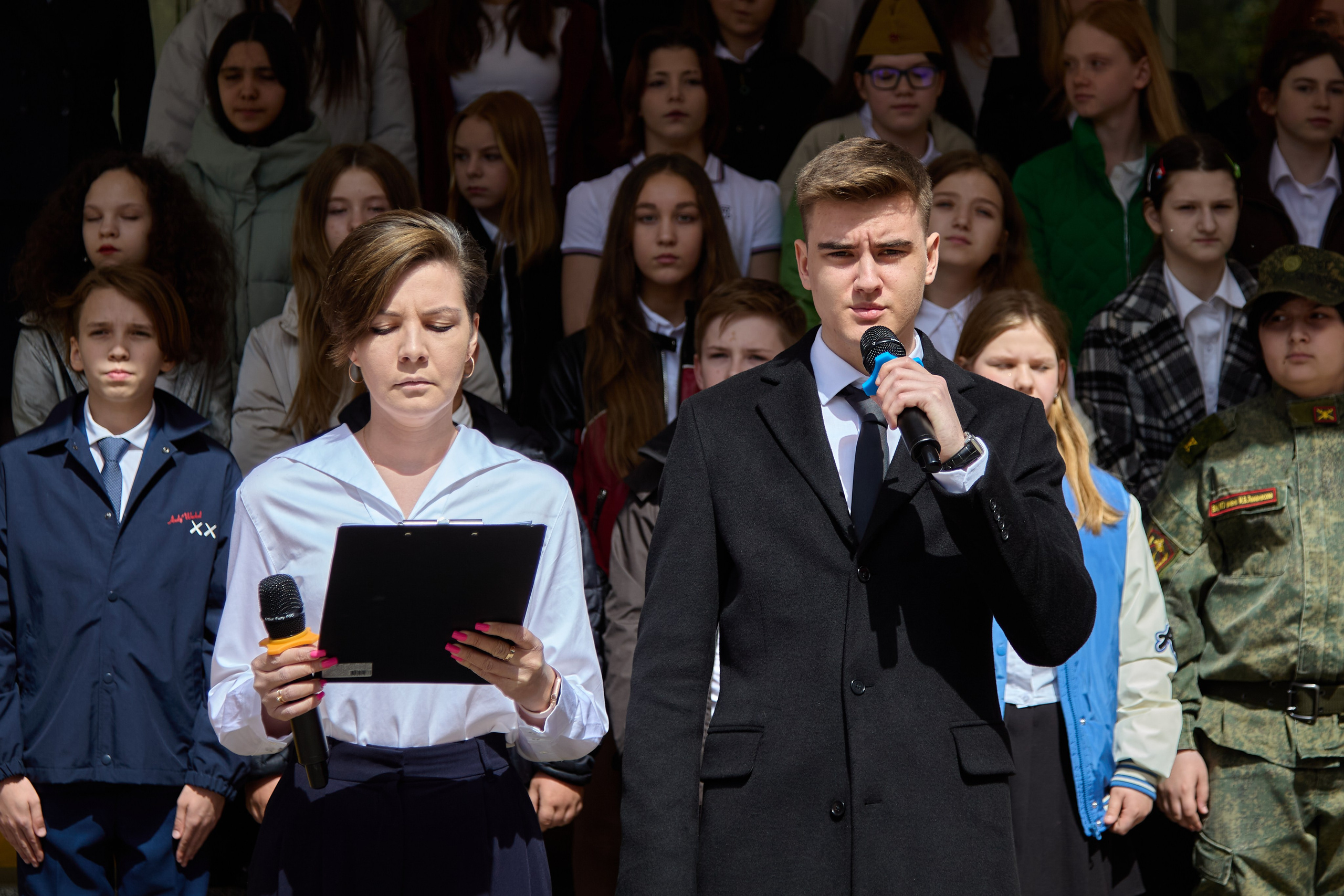День Победы — школа Тропарево. Фотограф в Москве Илья