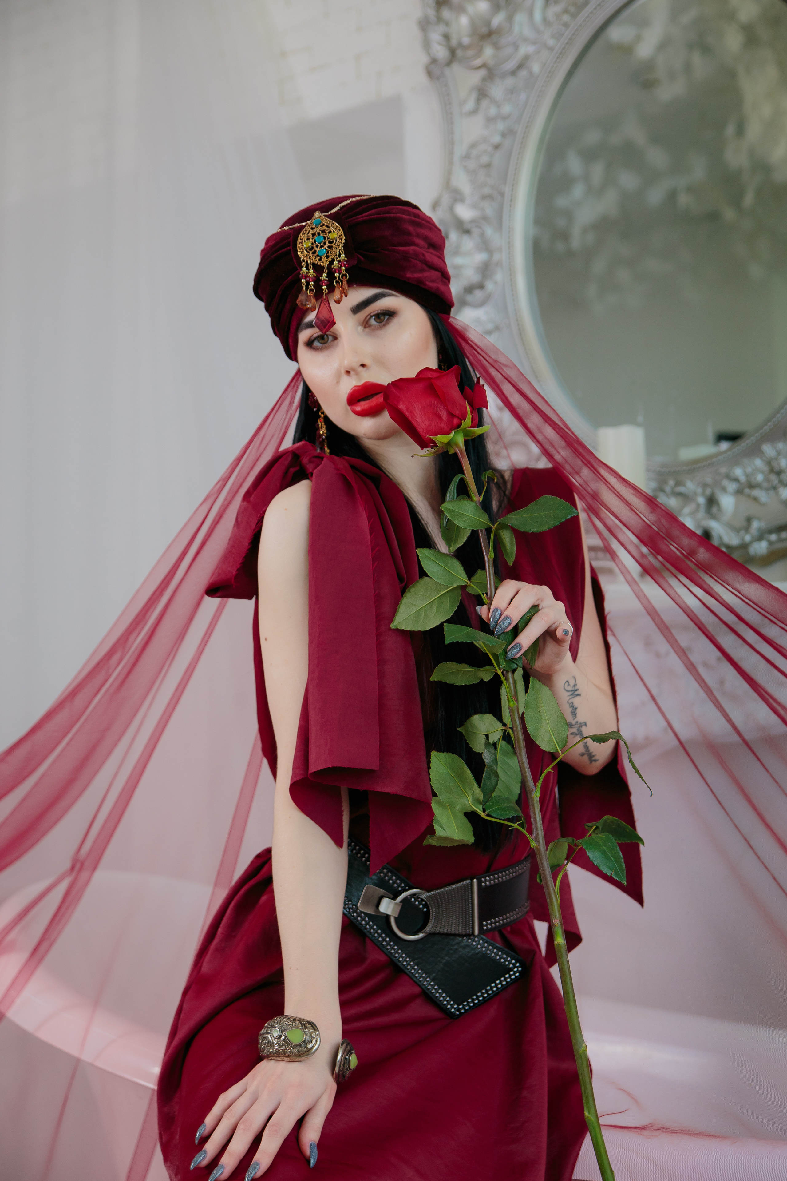 Кристина в студии. Фотограф на праздник в Москве