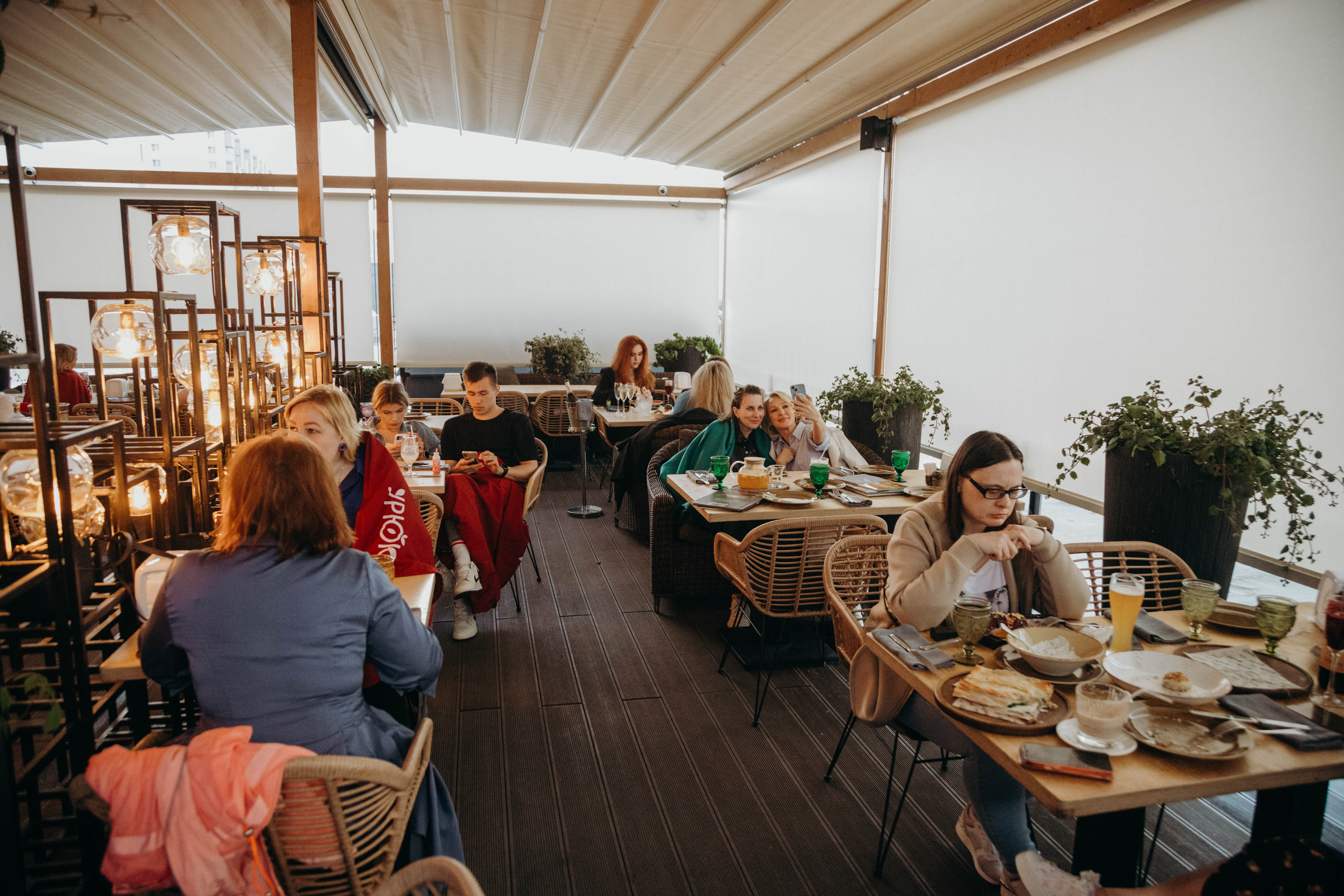 Открытие веранды в ресторане урюк. Фотограф на праздник в Москве