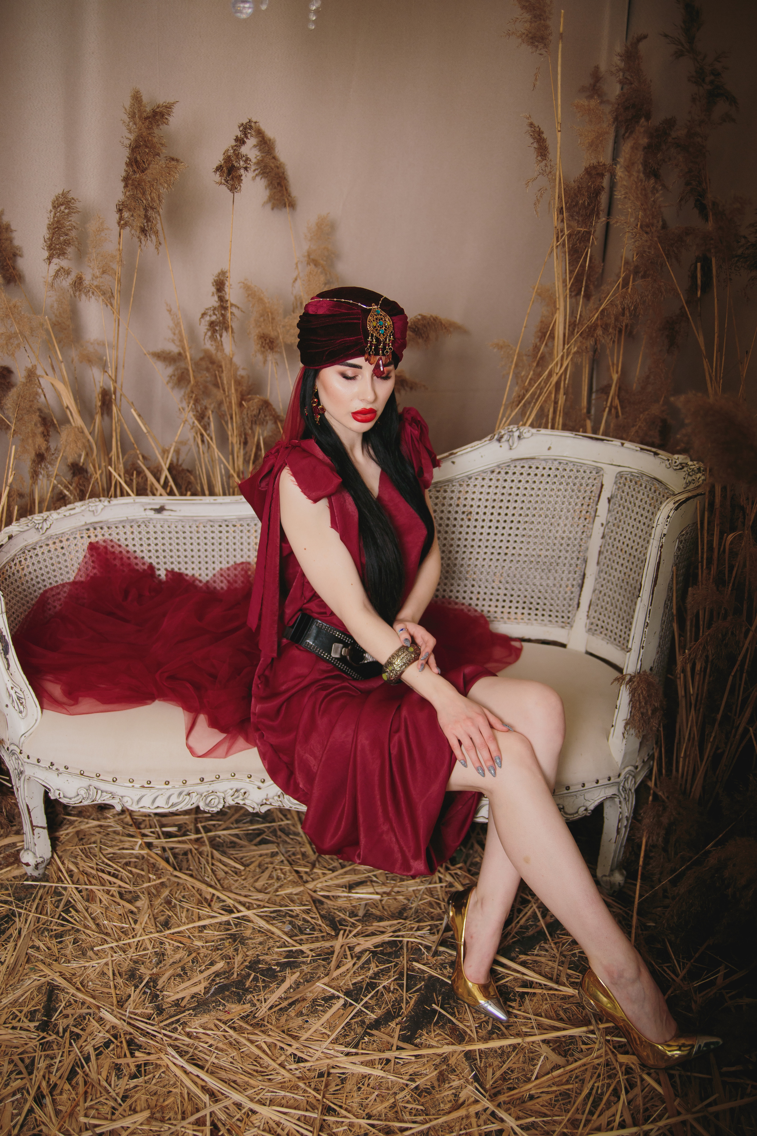 Кристина в студии. Фотограф на праздник в Москве