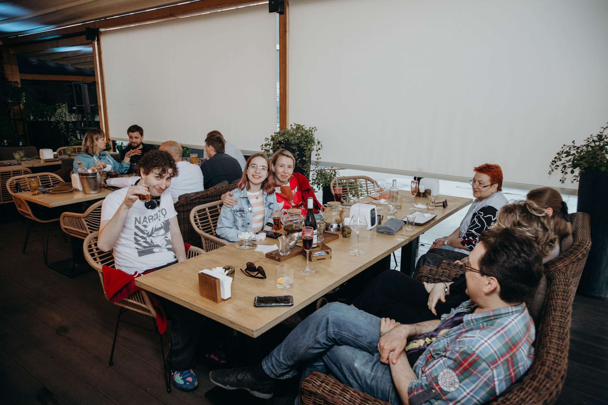 Открытие веранды в ресторане урюк. Фотограф на праздник в Москве